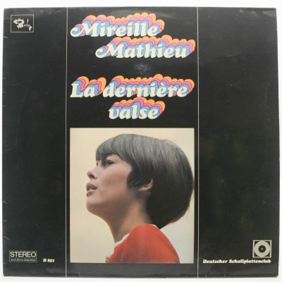 Виниловая пластинка La Dernière Valse, 1968