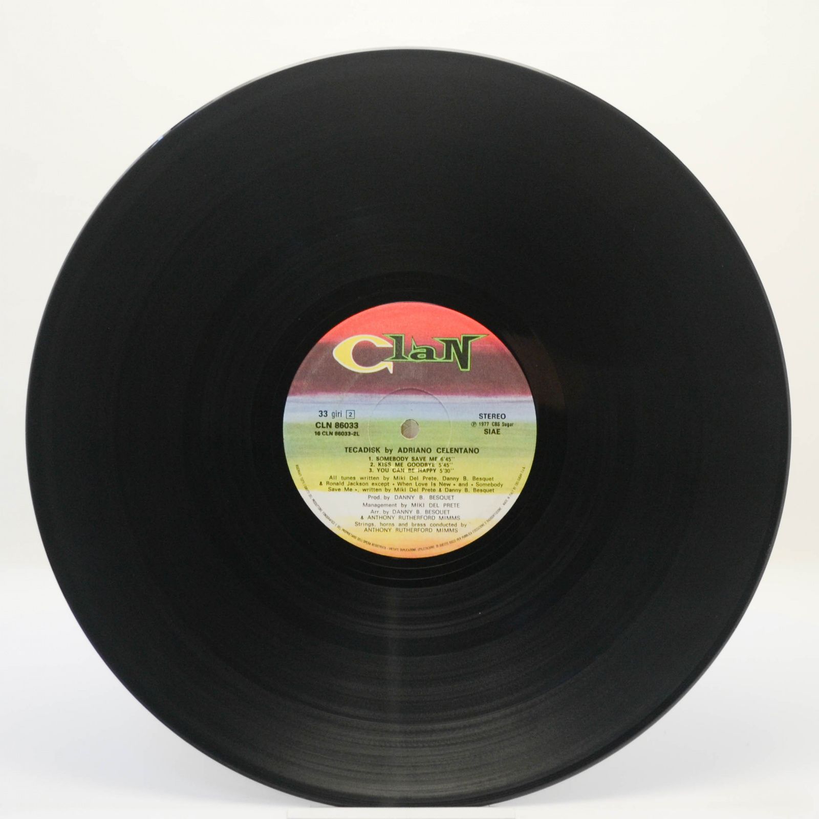 Adriano Celentano — Tecadisk, 1977