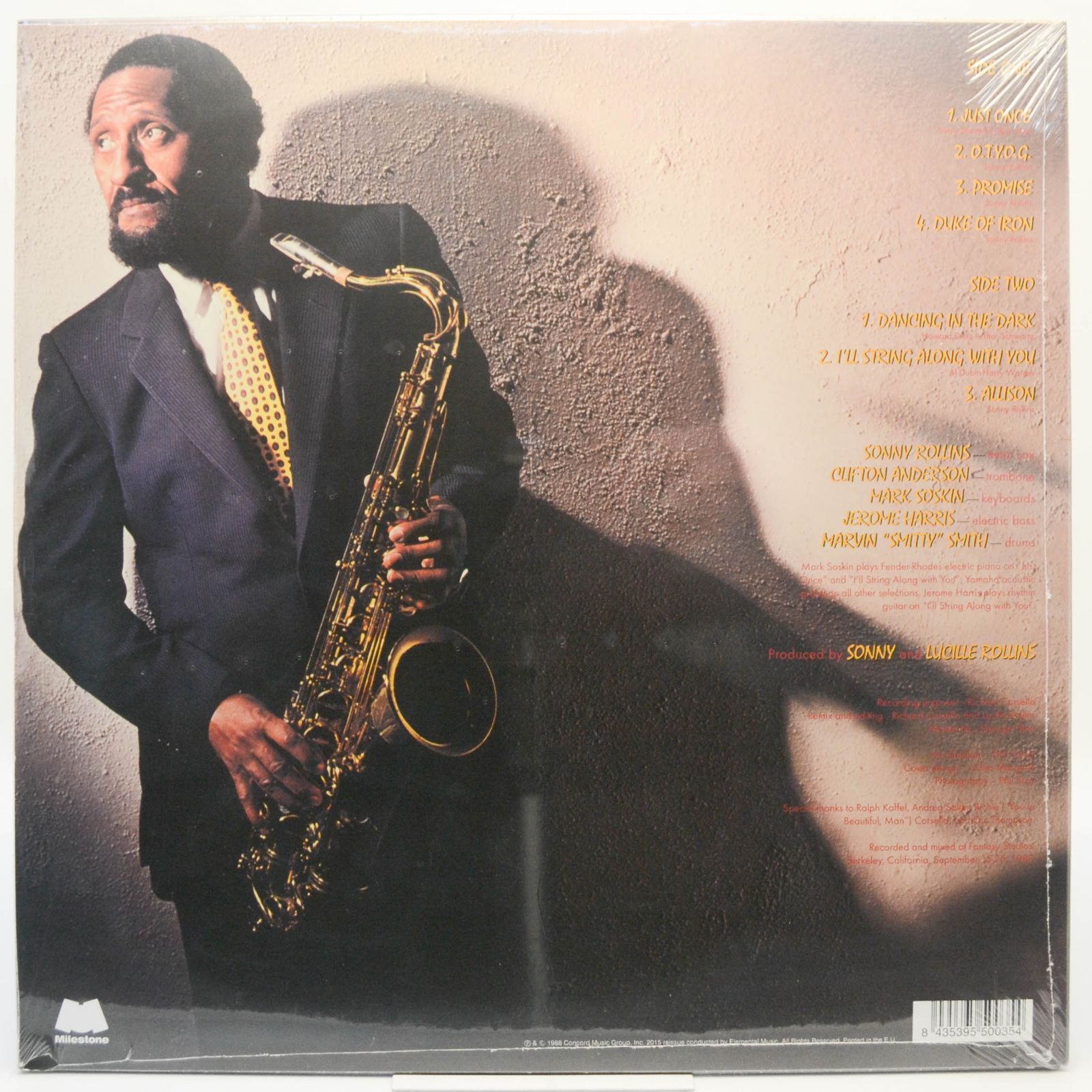 Sonny Rollins — Dancing In The Dark, 1987