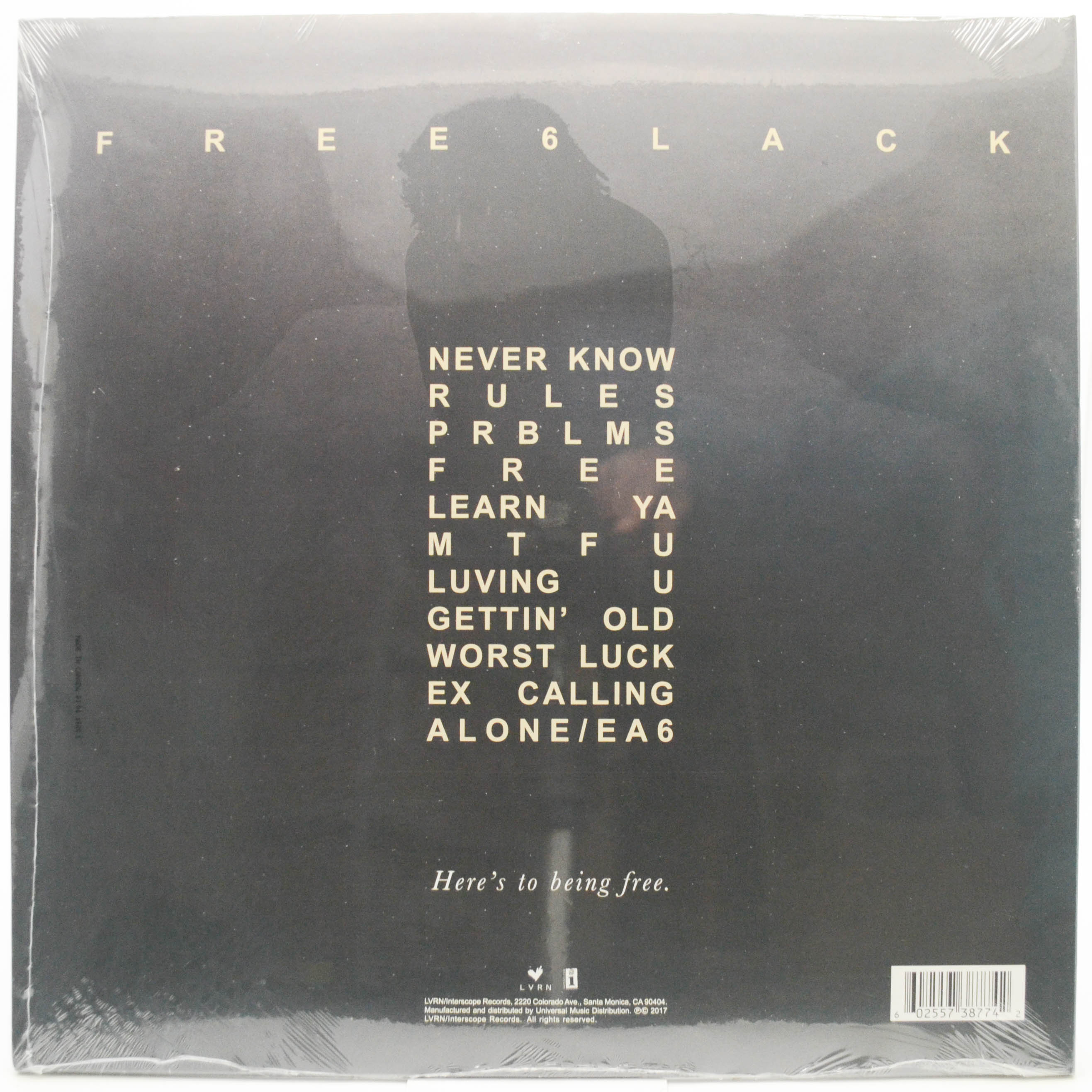 6lack — Free 6lack (1-st, USA), 2016