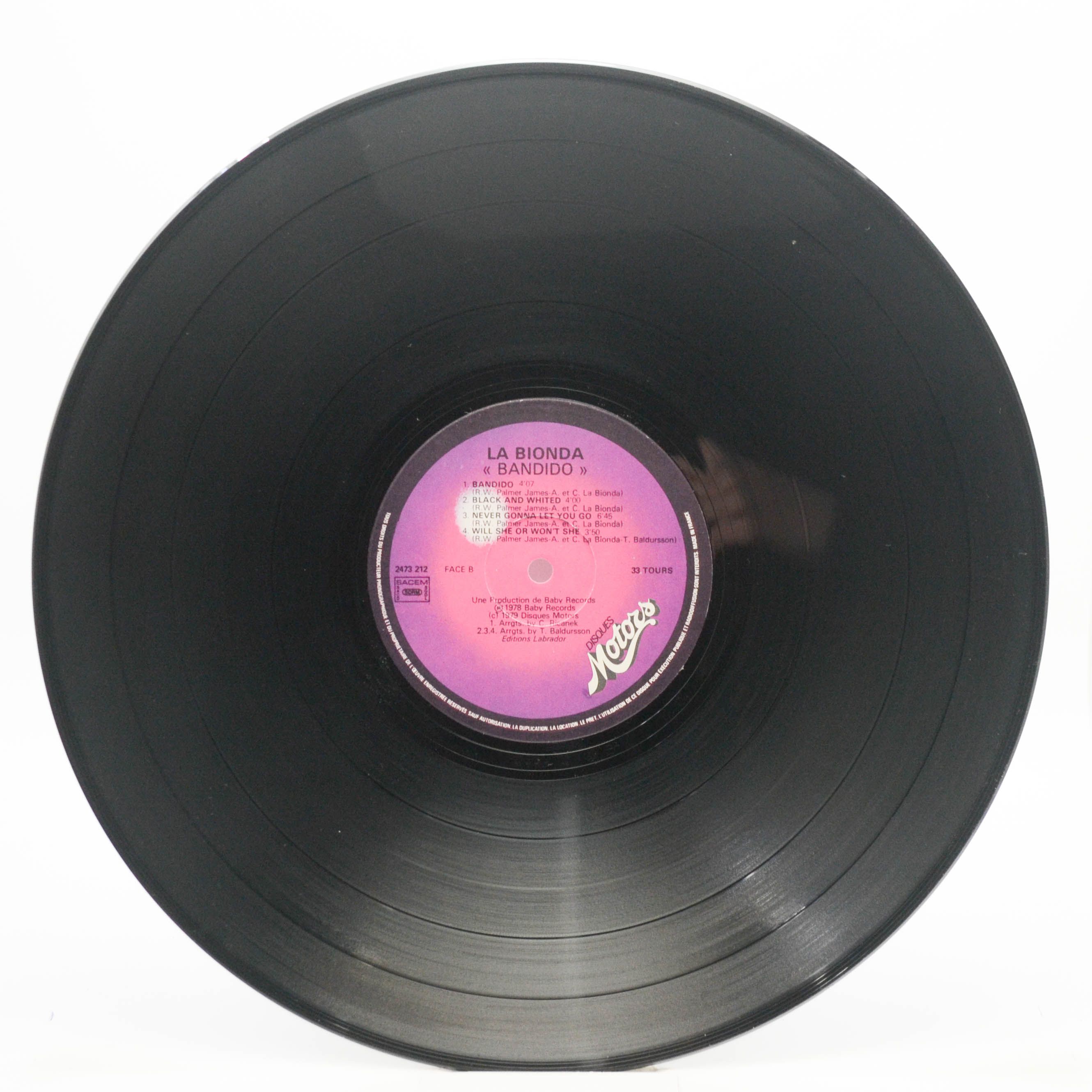 La Bionda — Bandido, 1979