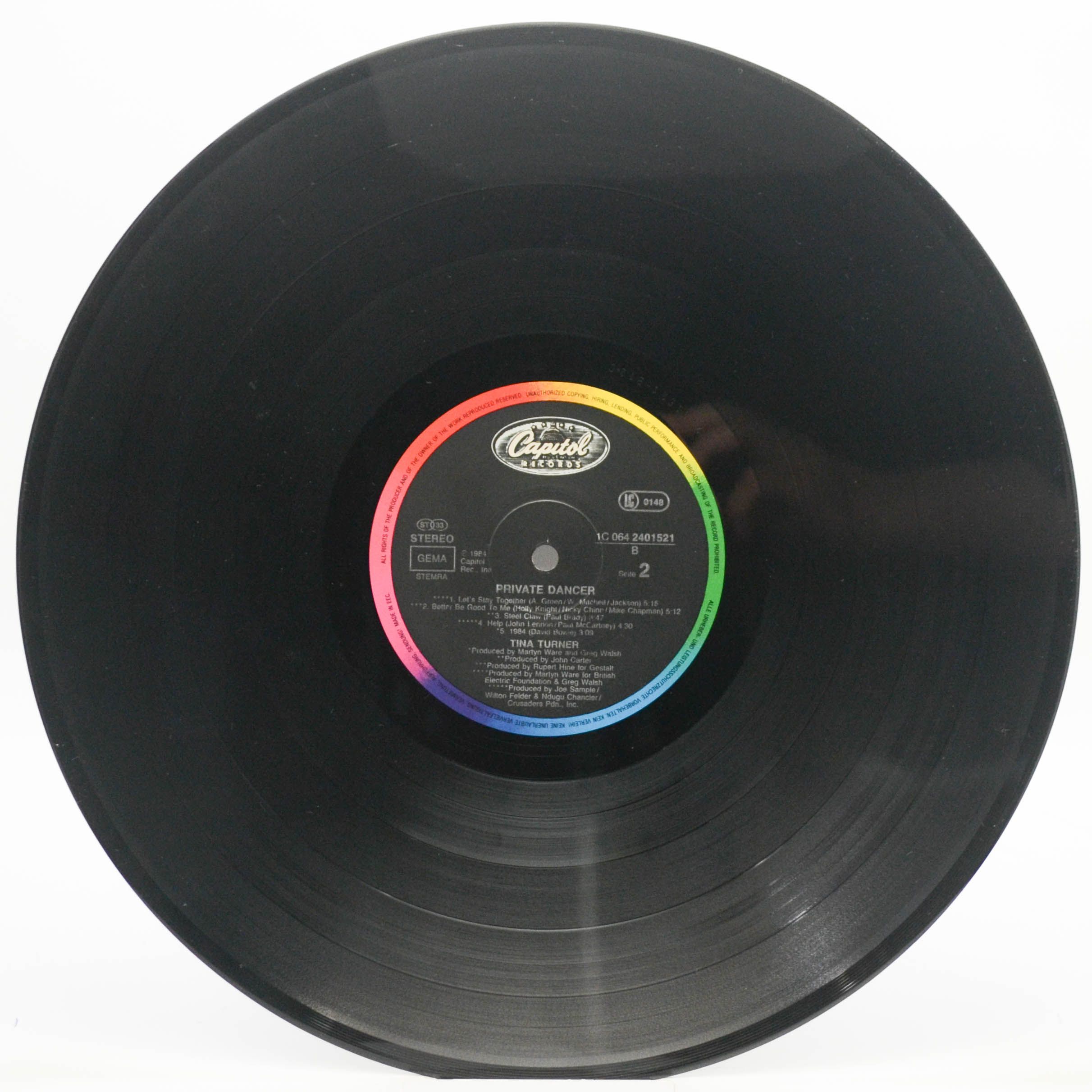 Tina Turner — Private Dancer, 1984