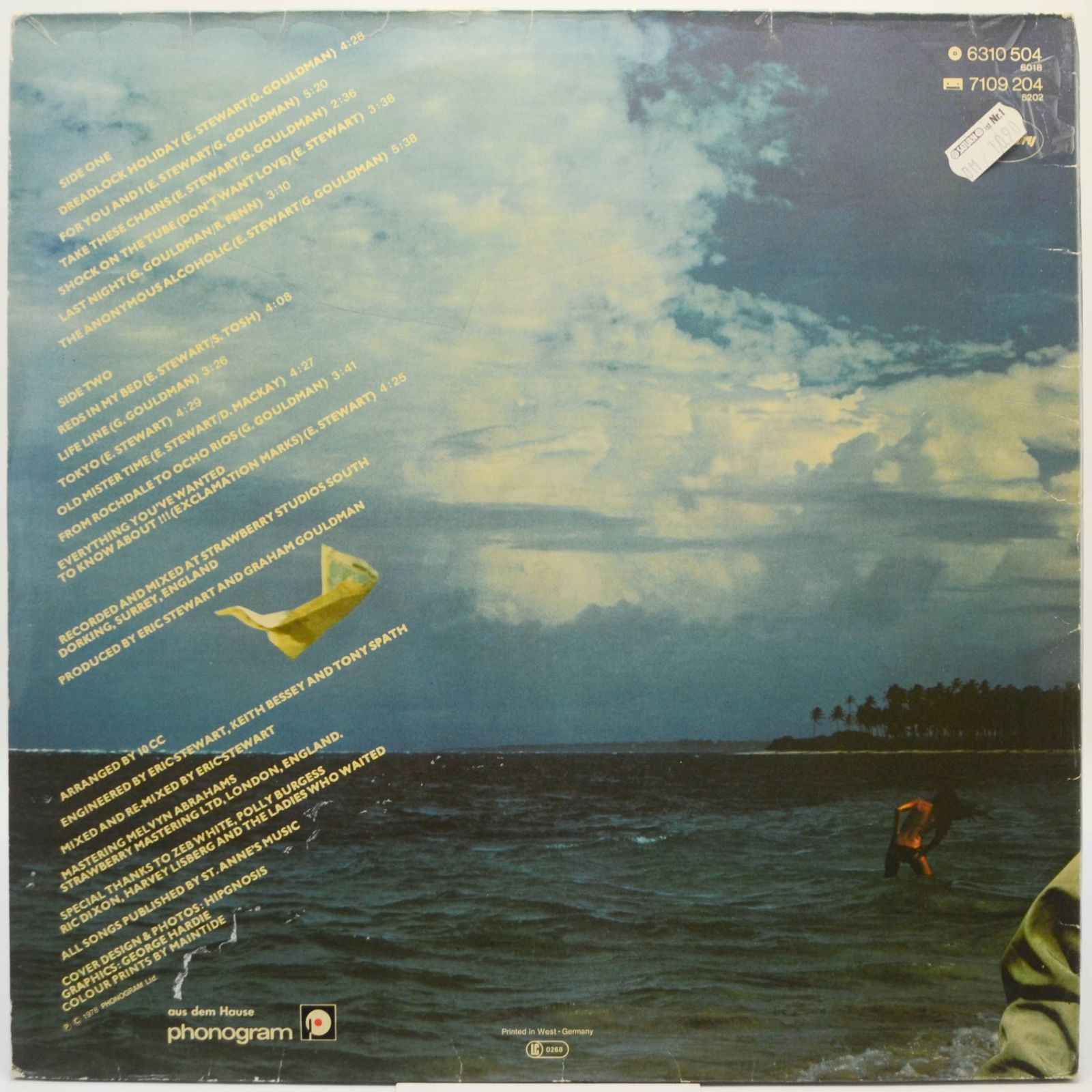 10cc — Bloody Tourists, 1978