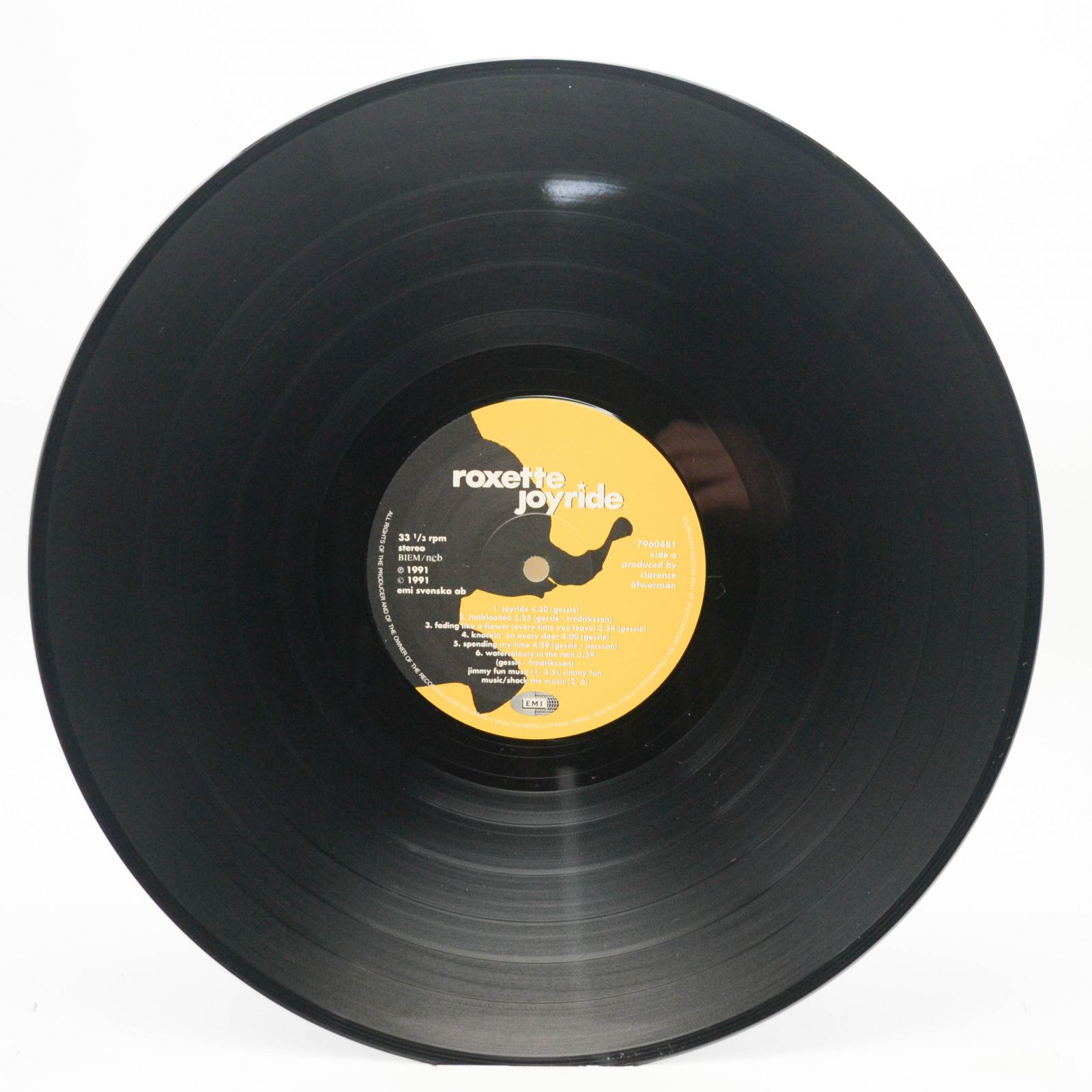 Roxette — Joyride (Sweden), 1991