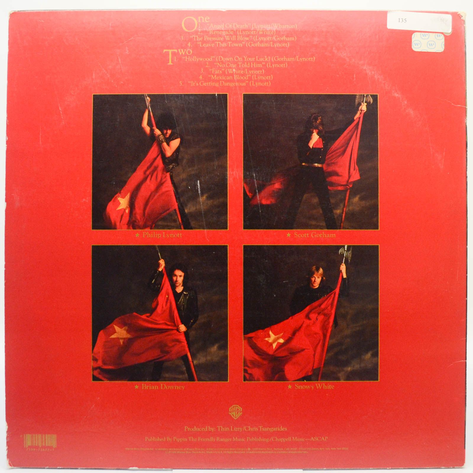 Thin Lizzy — Renegade (USA), 1981