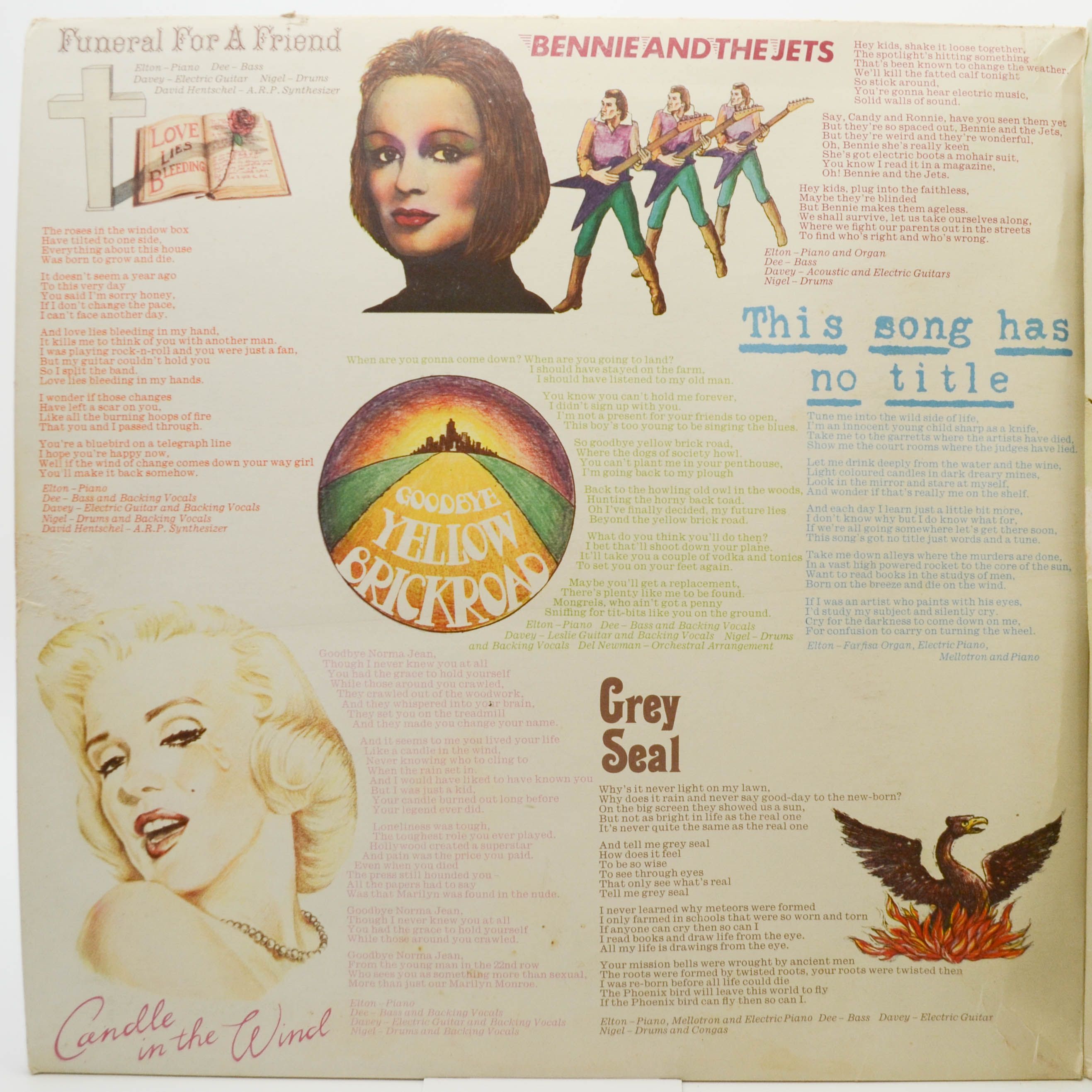 Elton John — Goodbye Yellow Brick Road (2LP), 1973