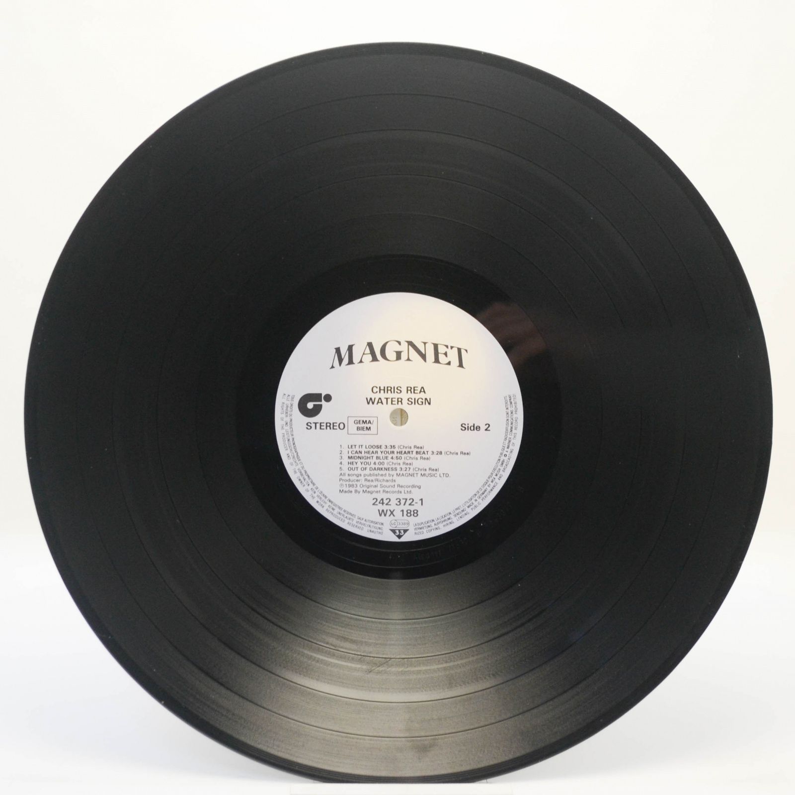 Chris Rea — Water Sign, 1983