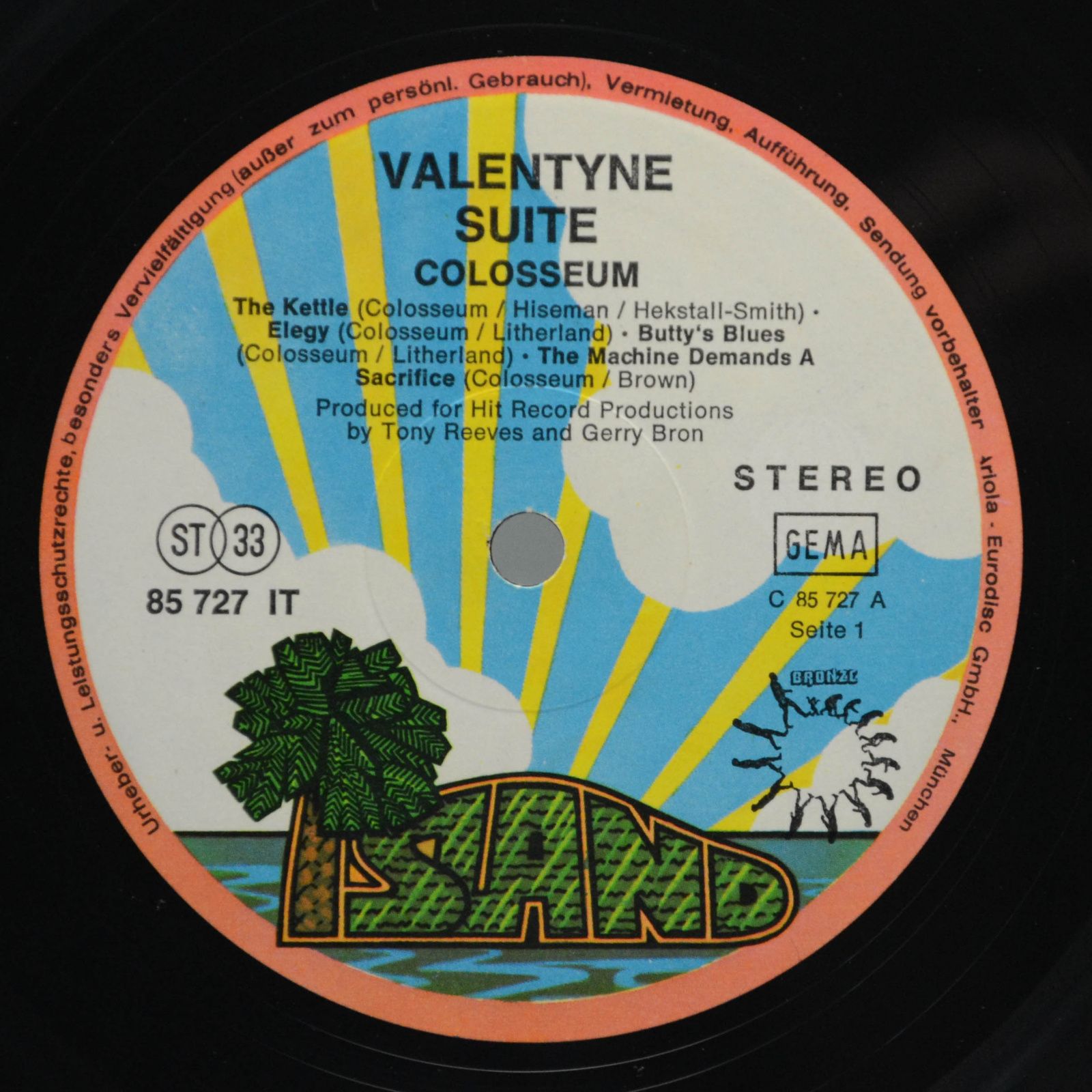 Colosseum — Valentyne Suite, 1969