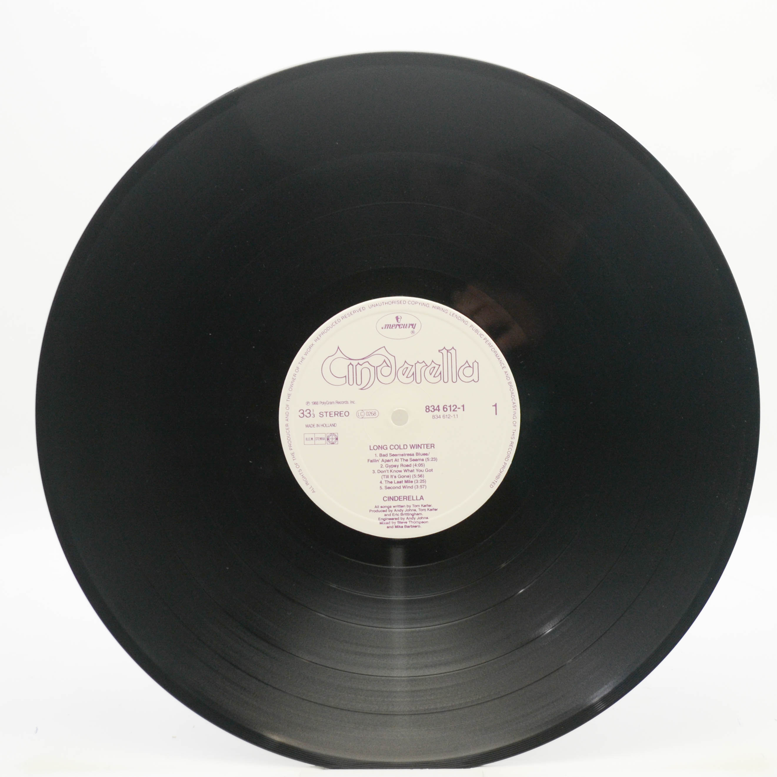 Cinderella — Long Cold Winter, 1988