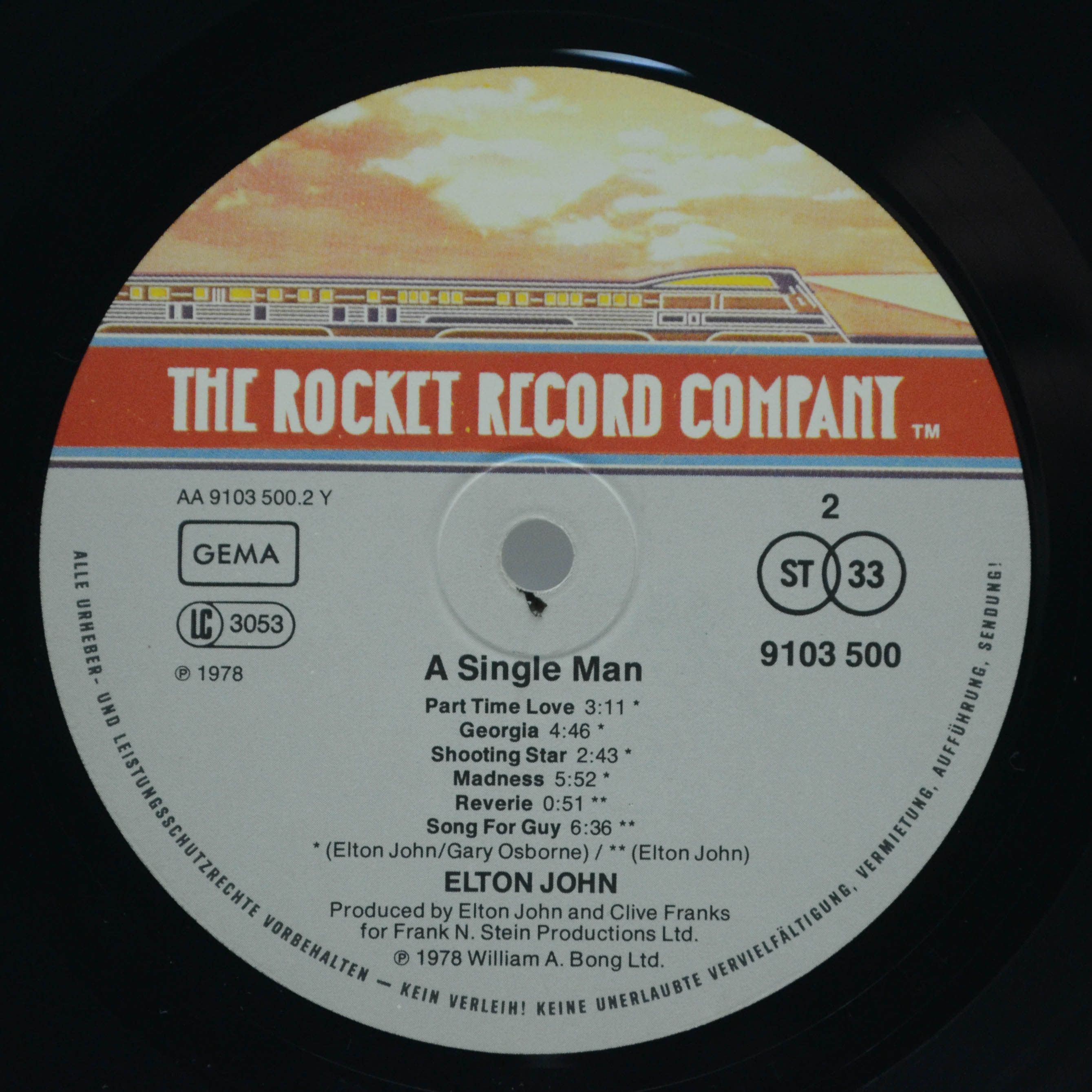 Elton John — A Single Man, 1978