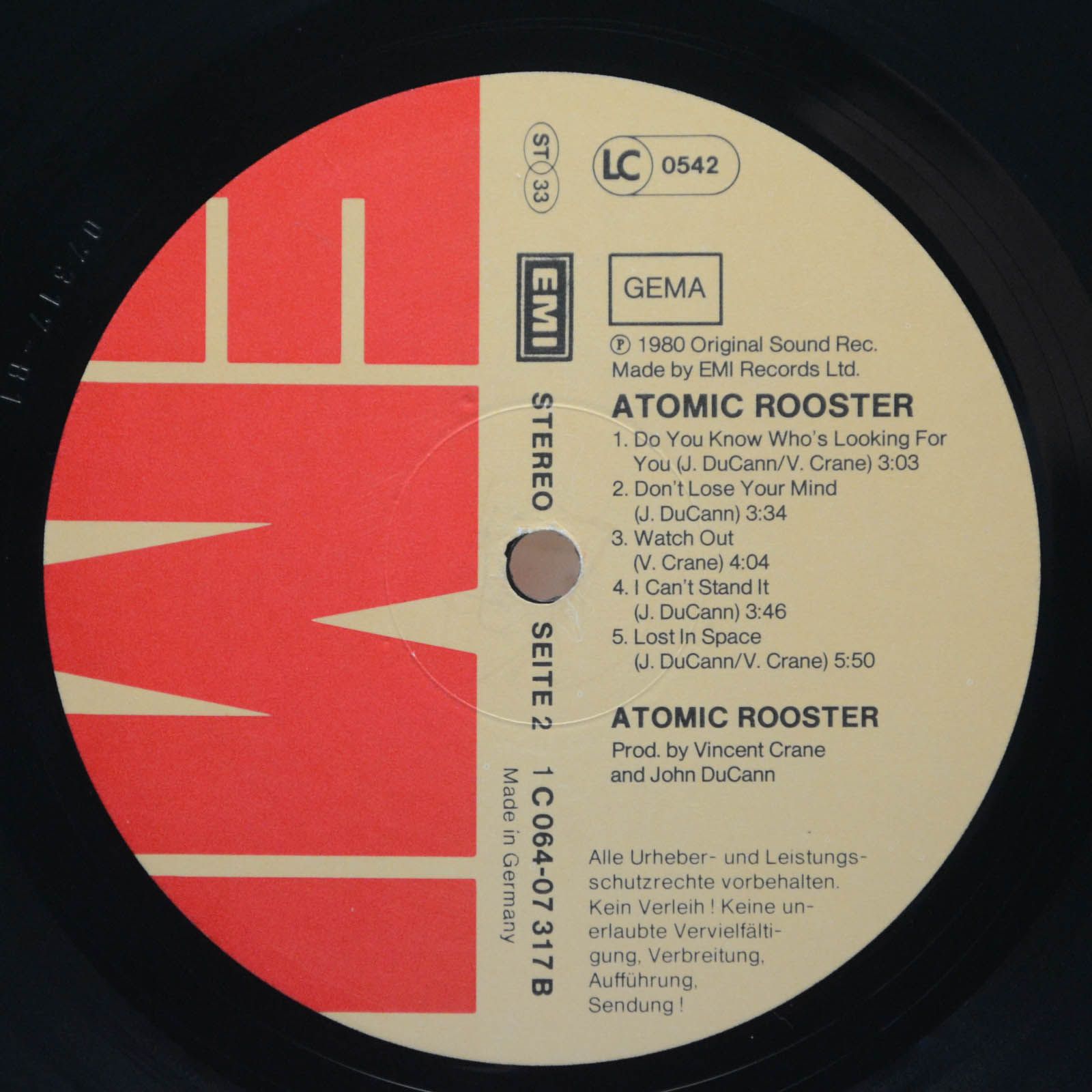 Atomic Rooster — Atomic Rooster, 1980