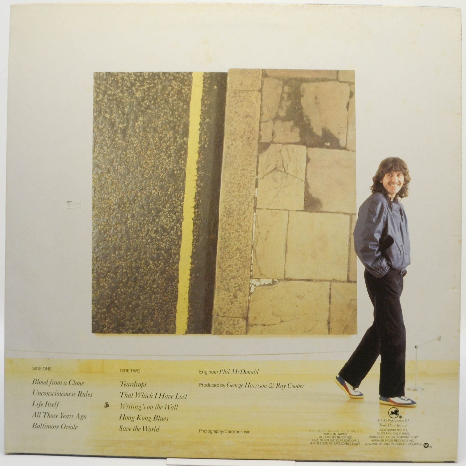 George Harrison — Somewhere In England, 1981