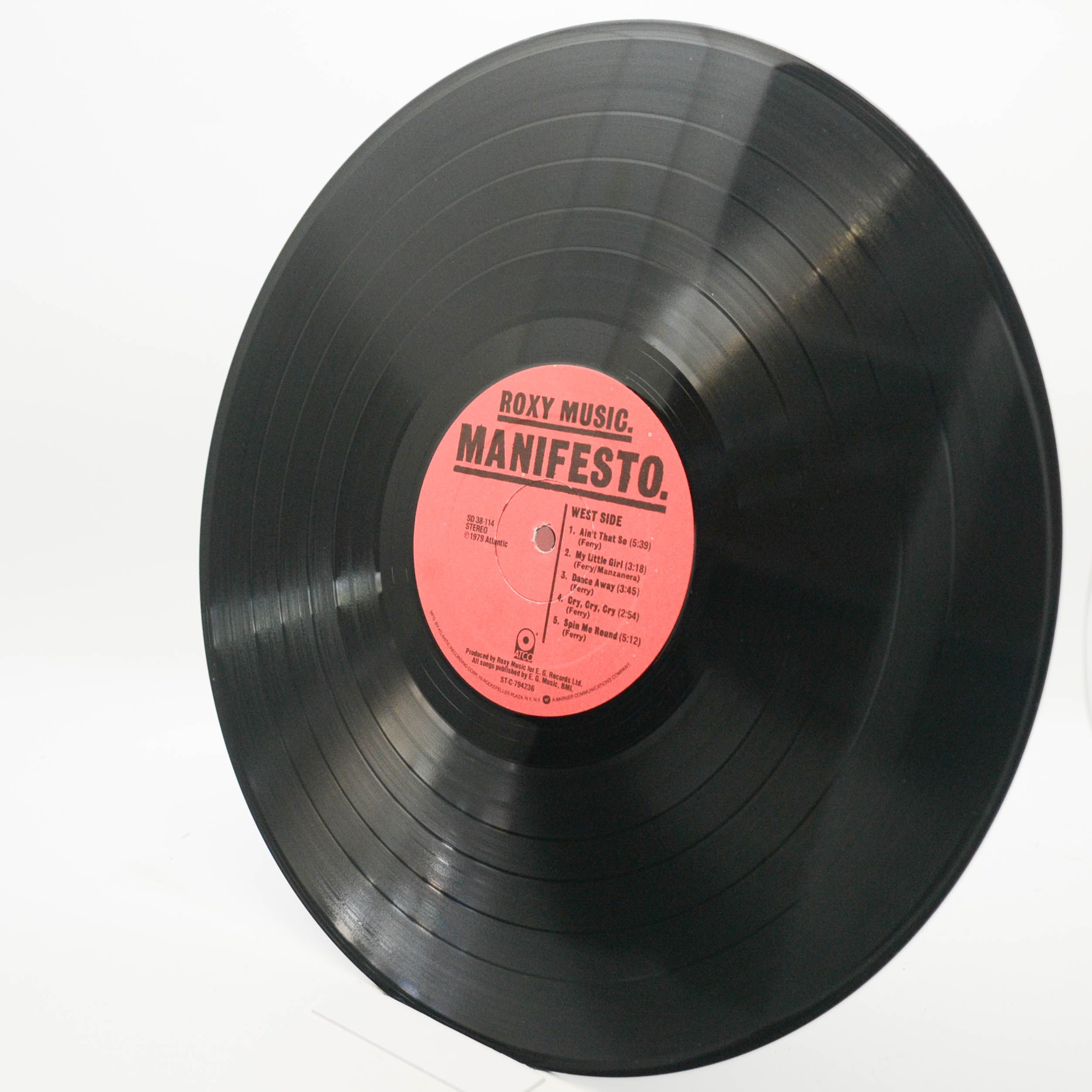 Roxy Music — Manifesto (USA), 1979