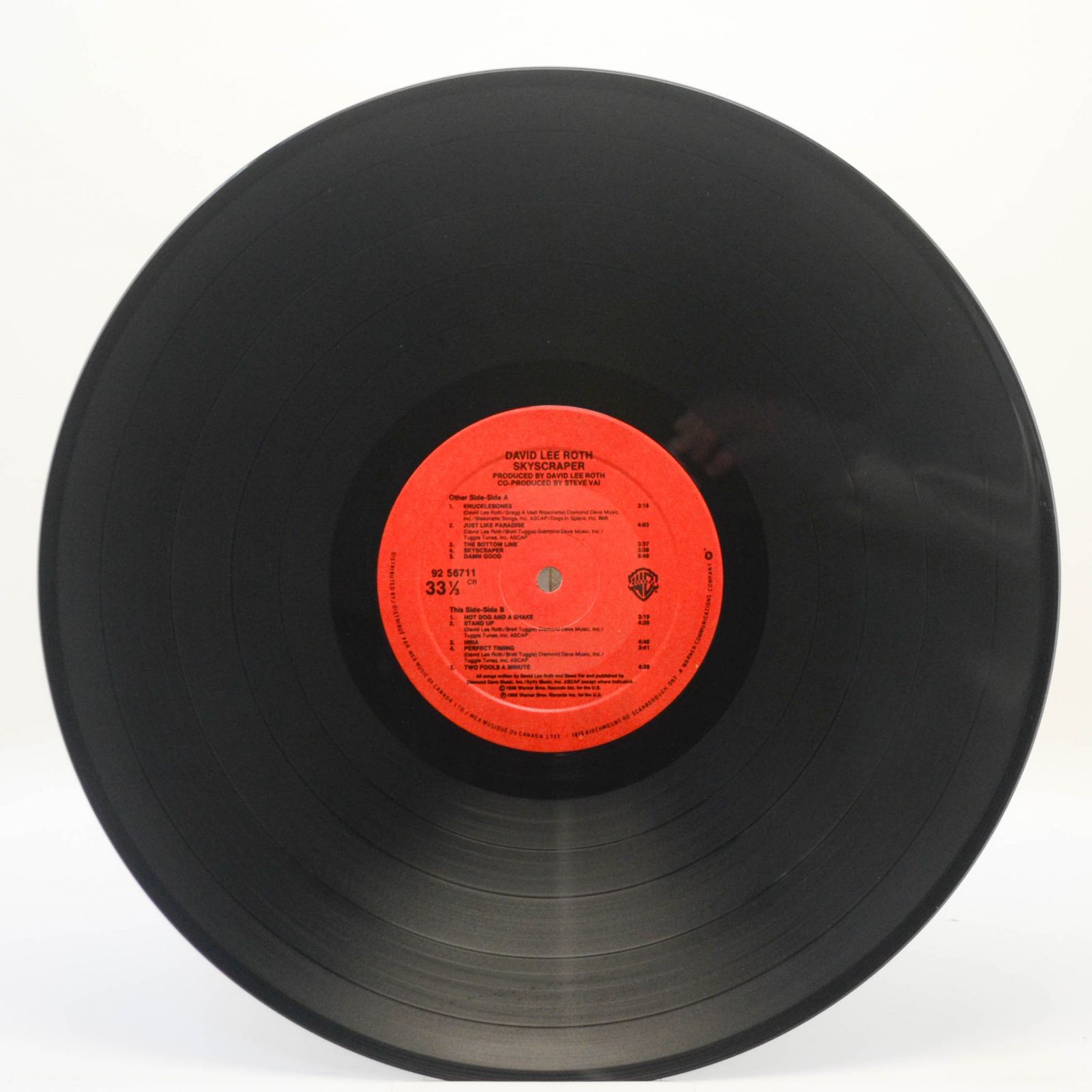 David Lee Roth — Skyscraper, 1988