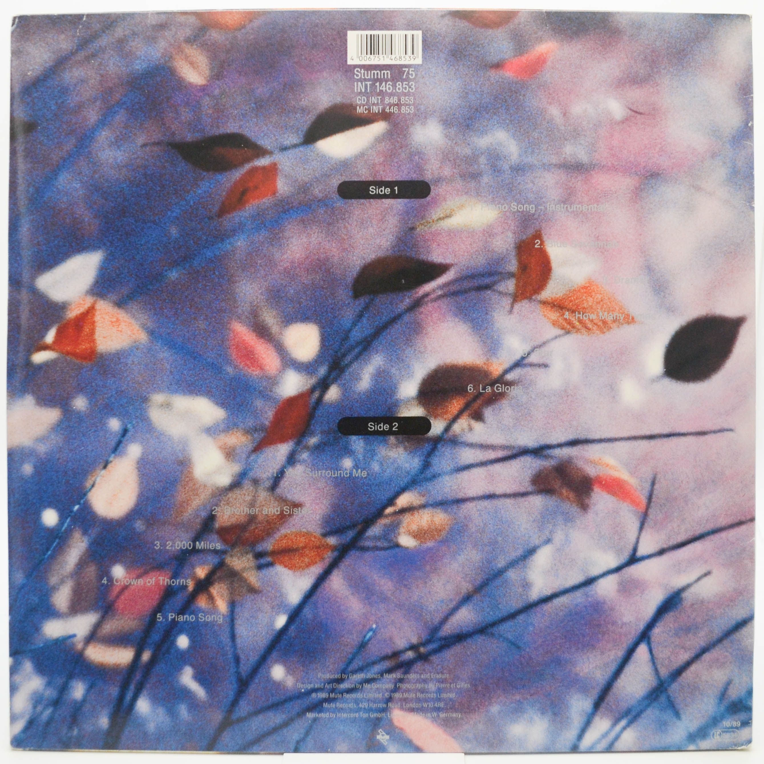 Erasure — Wild!, 1989