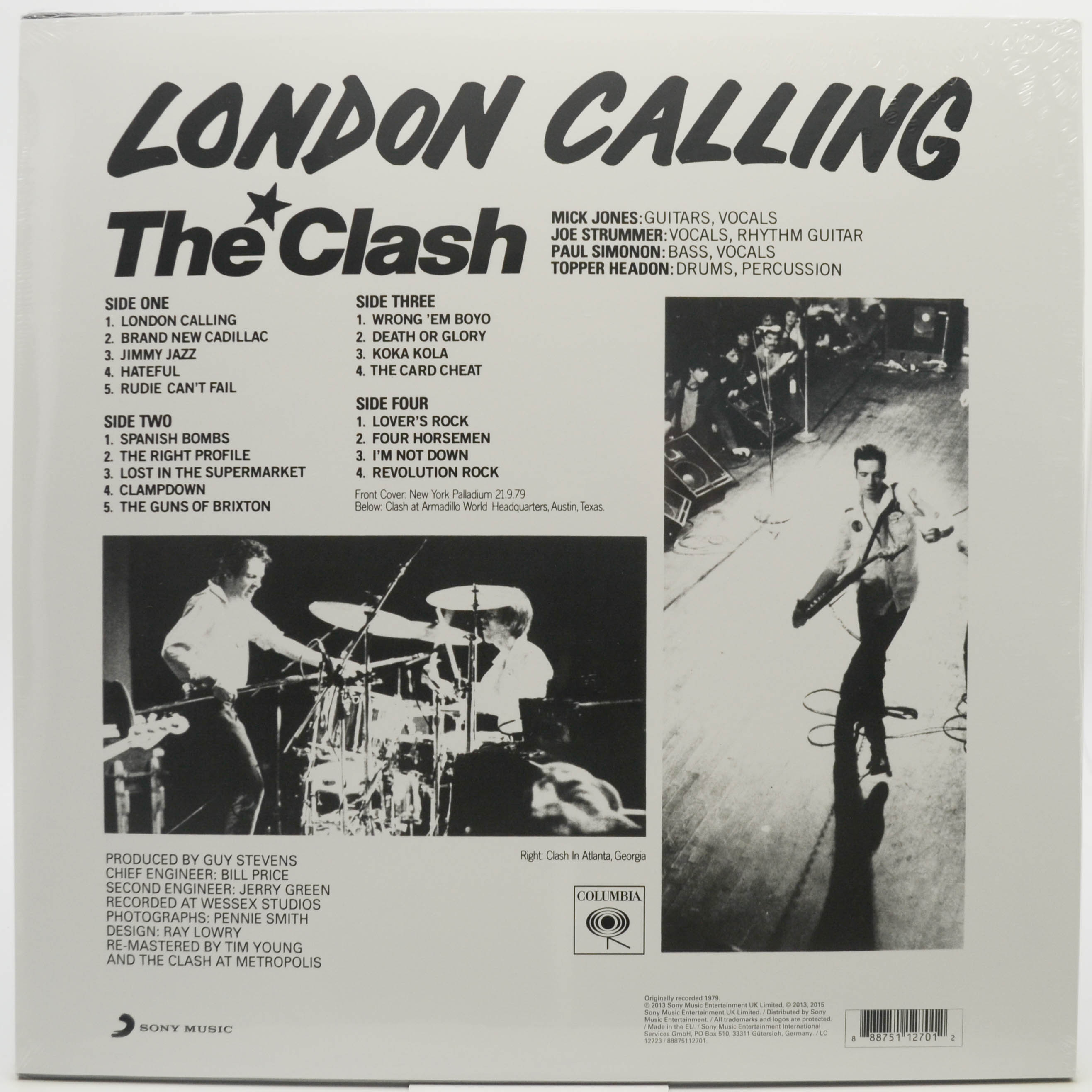 Clash — London Calling (2LP), 1979