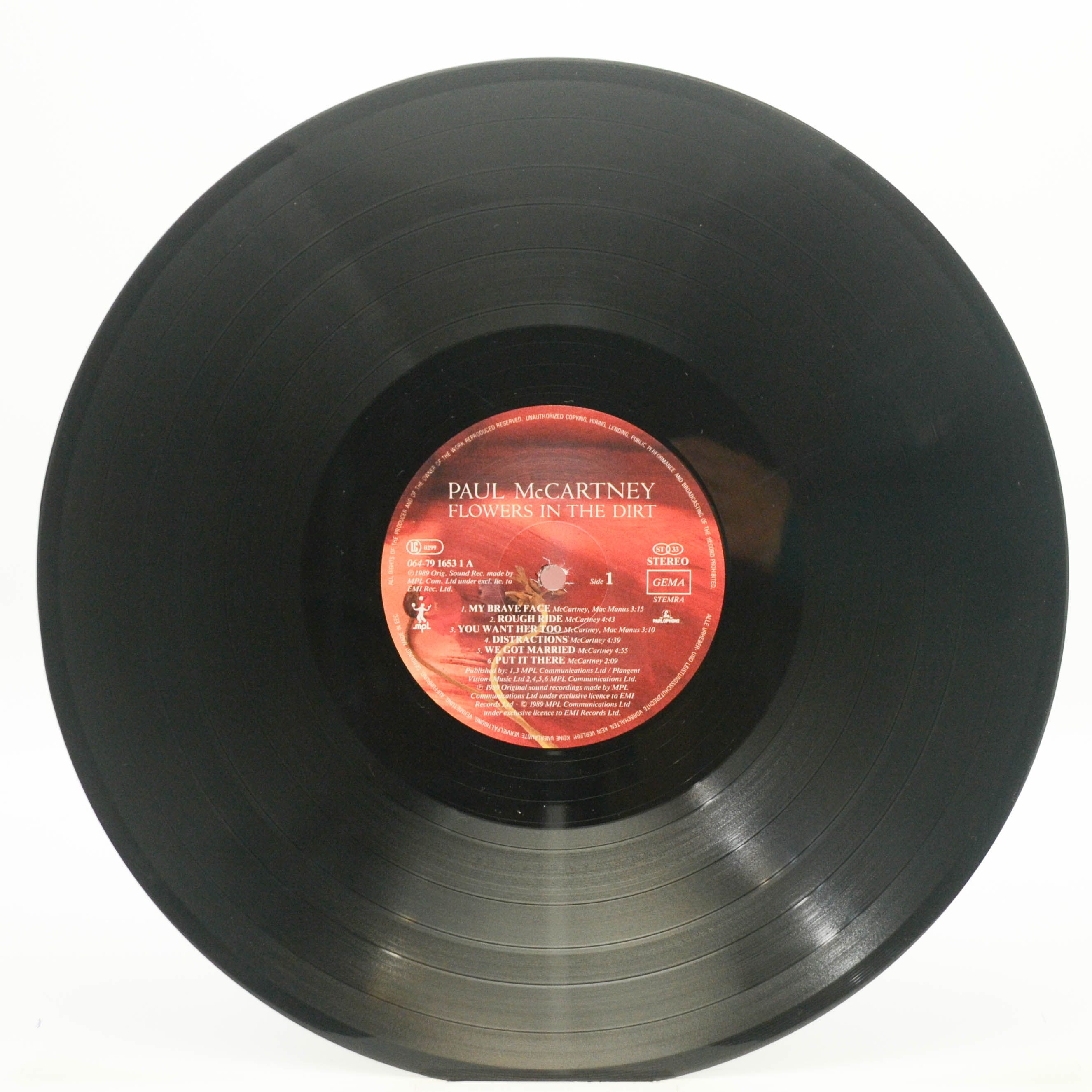 Paul McCartney — Flowers In The Dirt, 1989