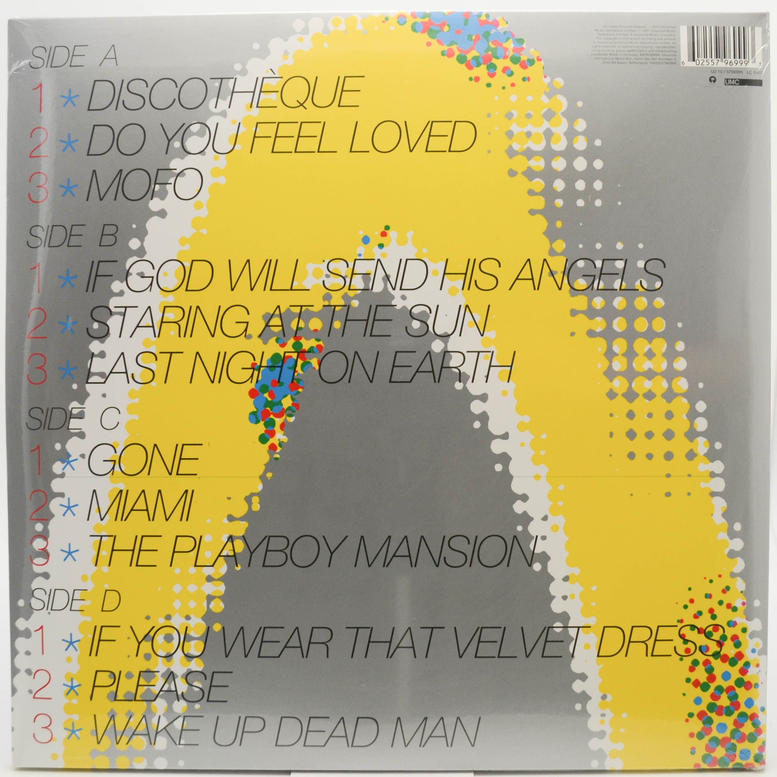 U2 — Pop (2LP), 1997