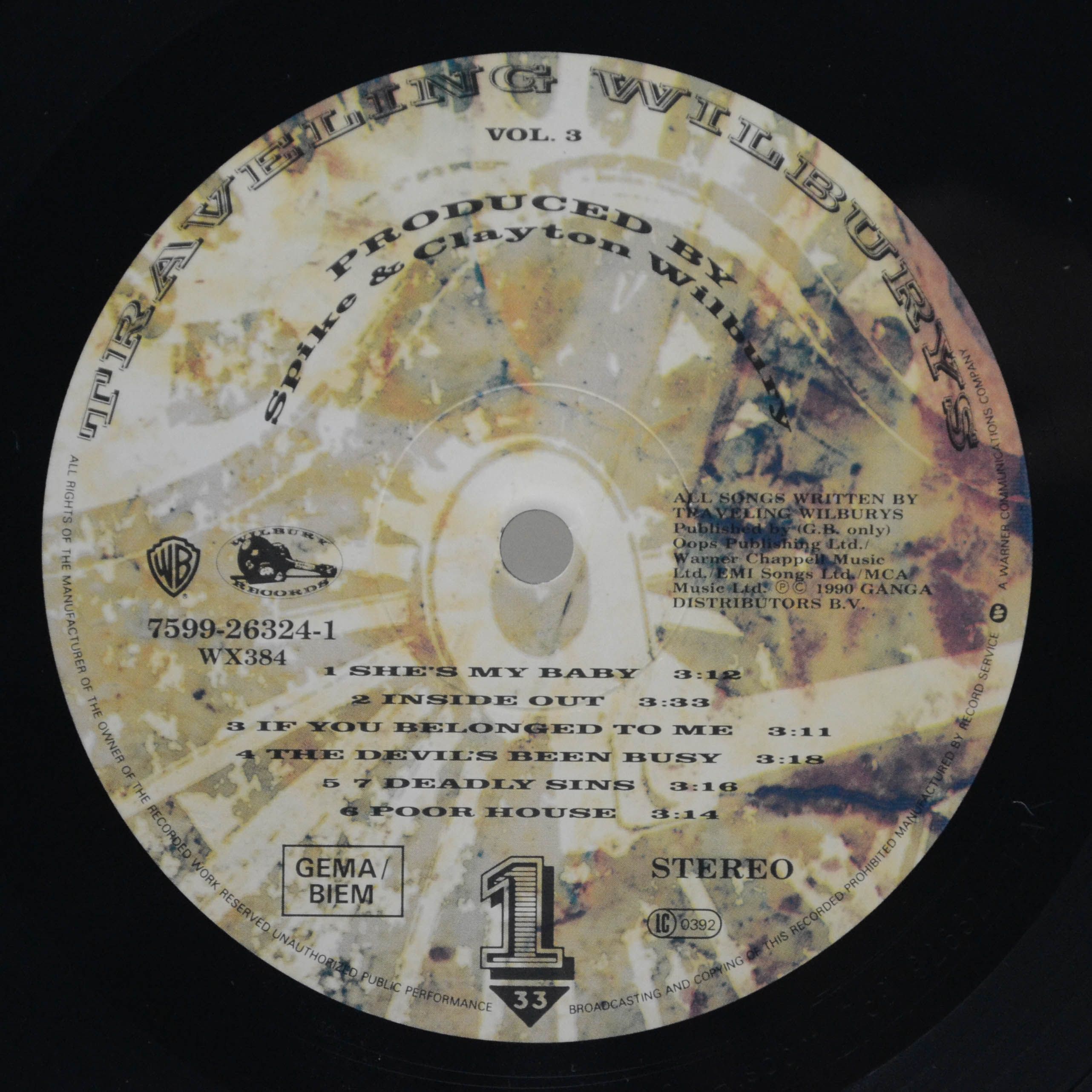 Traveling Wilburys — Vol. 3, 1990