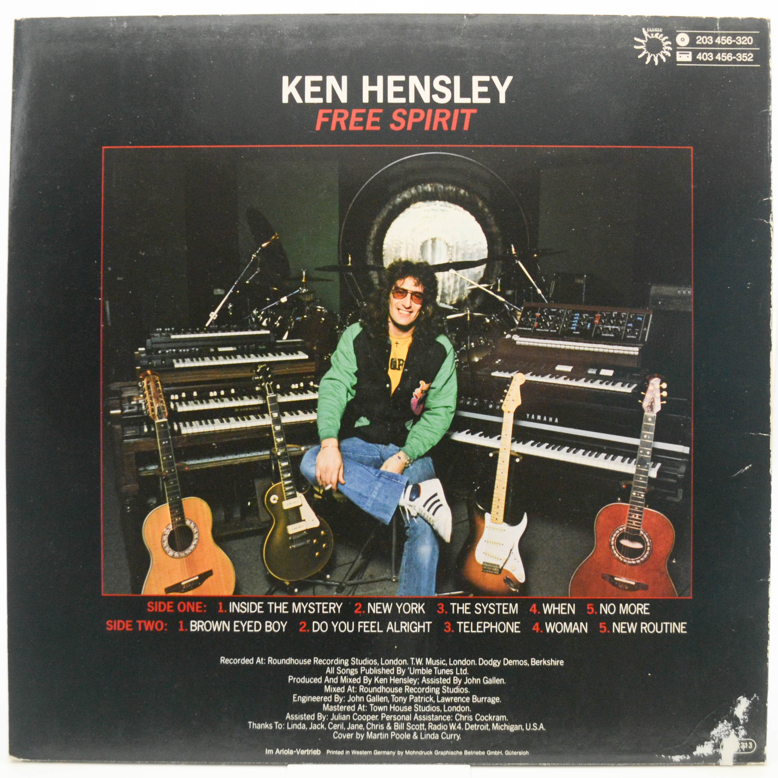 Ken Hensley — Free Spirit, 1981