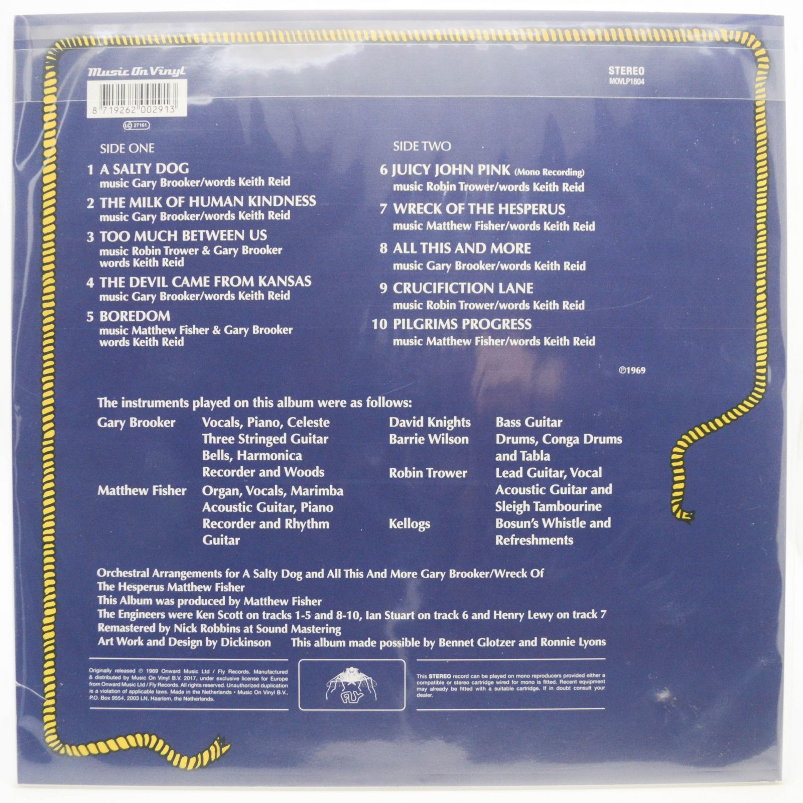 Procol Harum — A Salty Dog, 1969