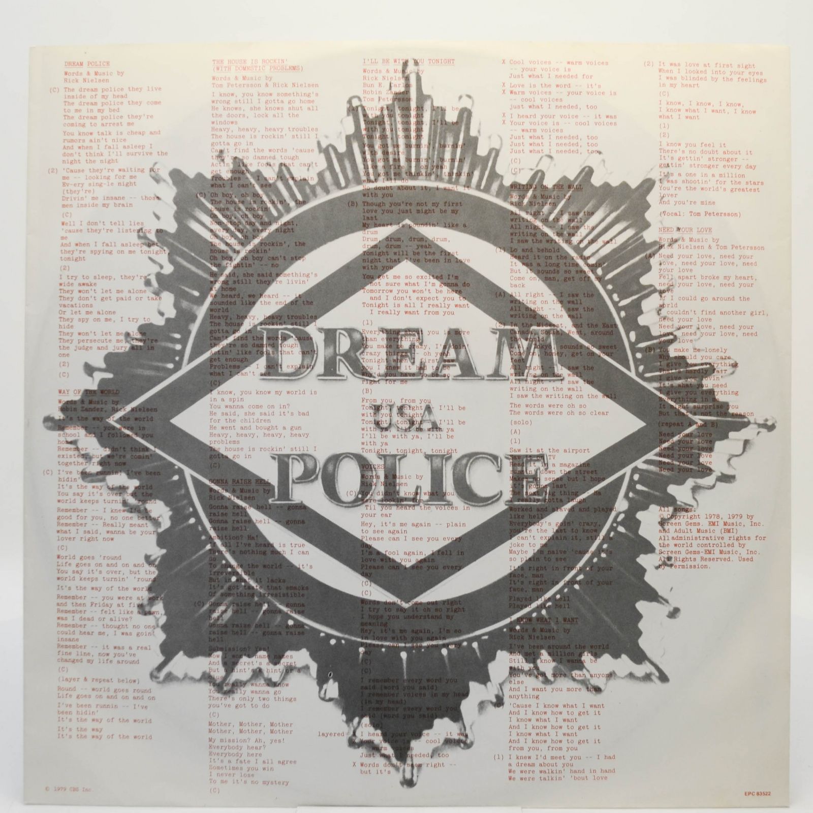 Cheap Trick — Dream Police, 1979