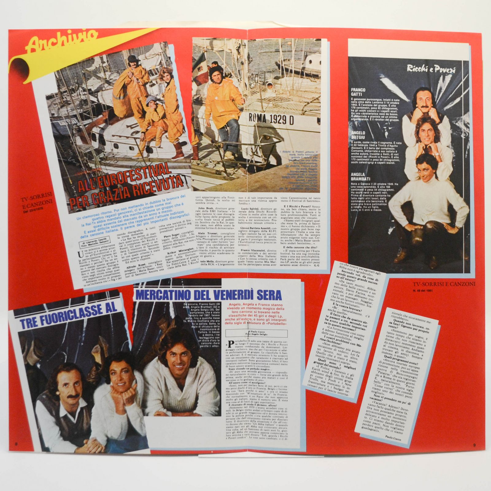 Ricchi E Poveri — Ricchi E Poveri, 1982