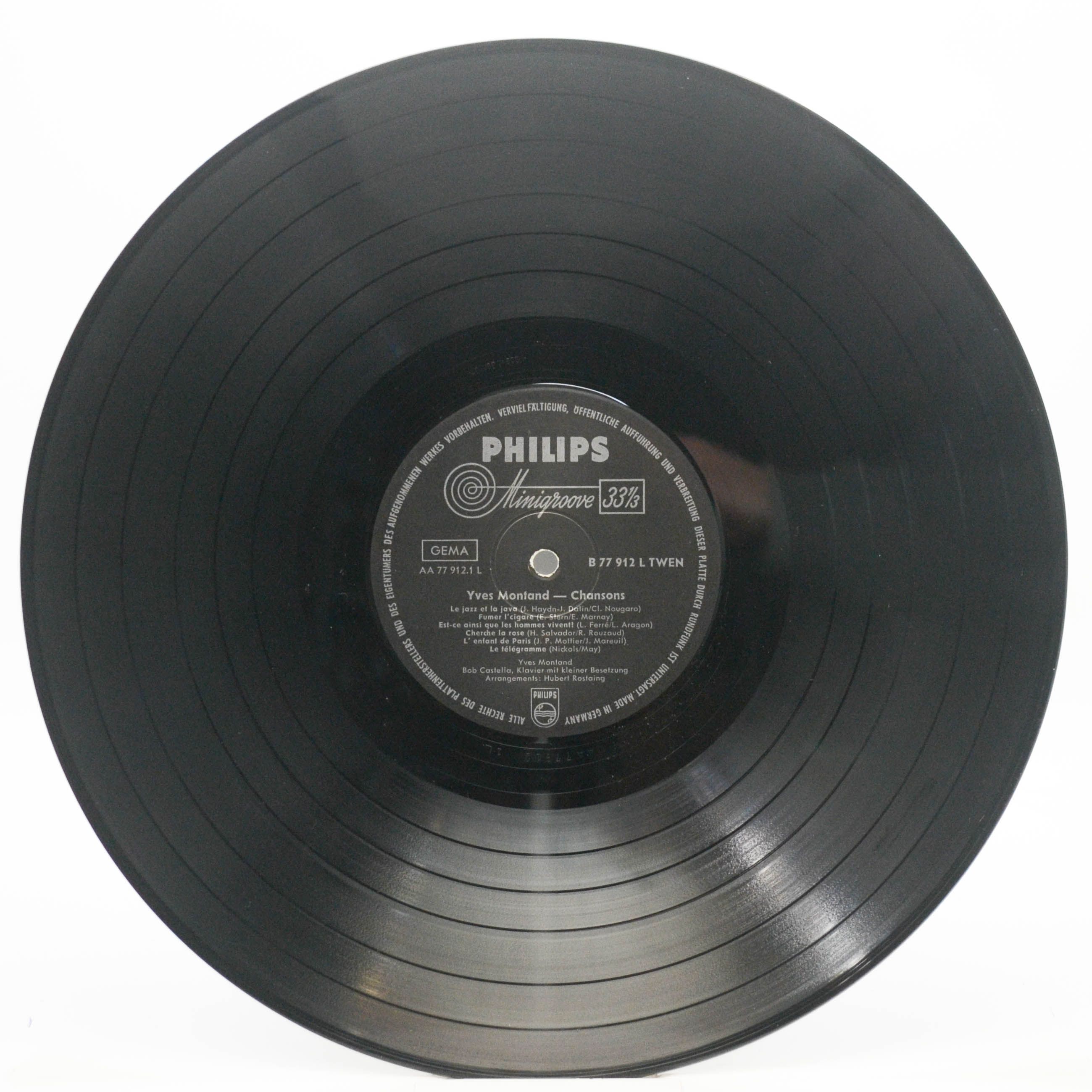 Yves Montand — Chansons, 1963