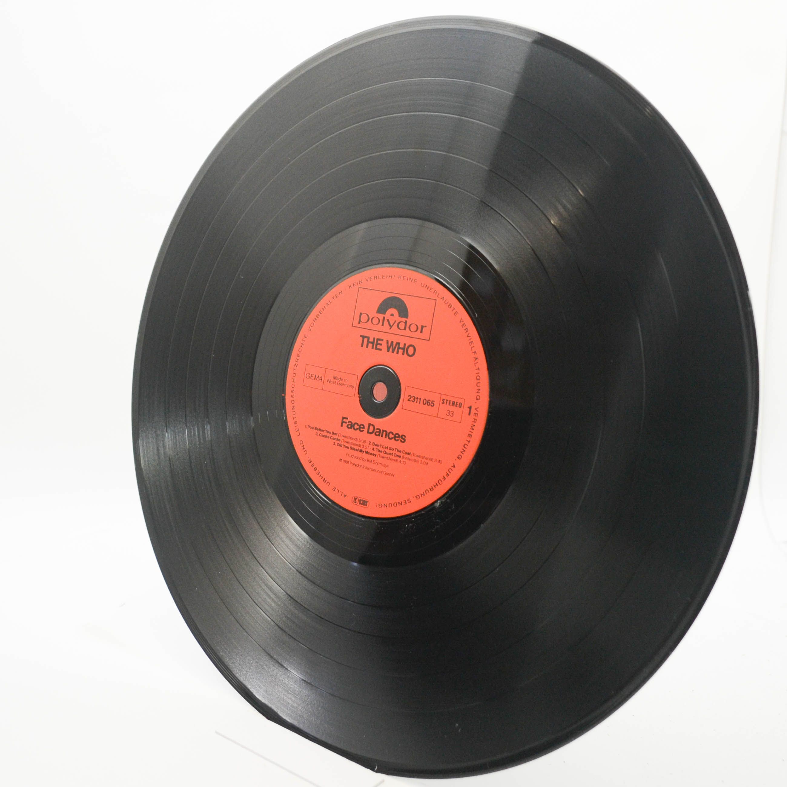 Who — Face Dances (poster), 1981