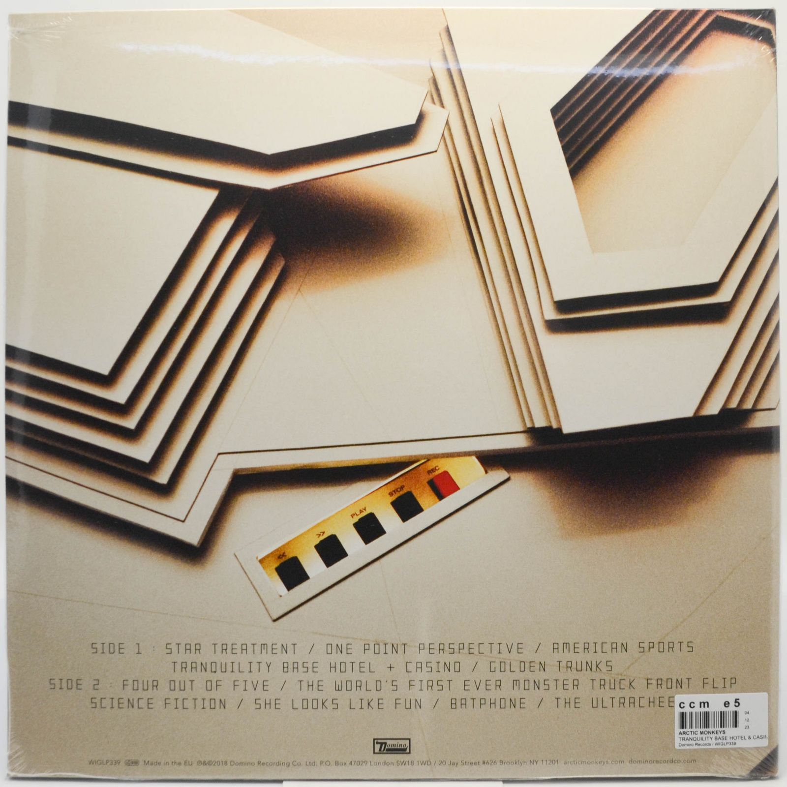 Arctic Monkeys — Tranquility Base Hotel + Casino, 2018