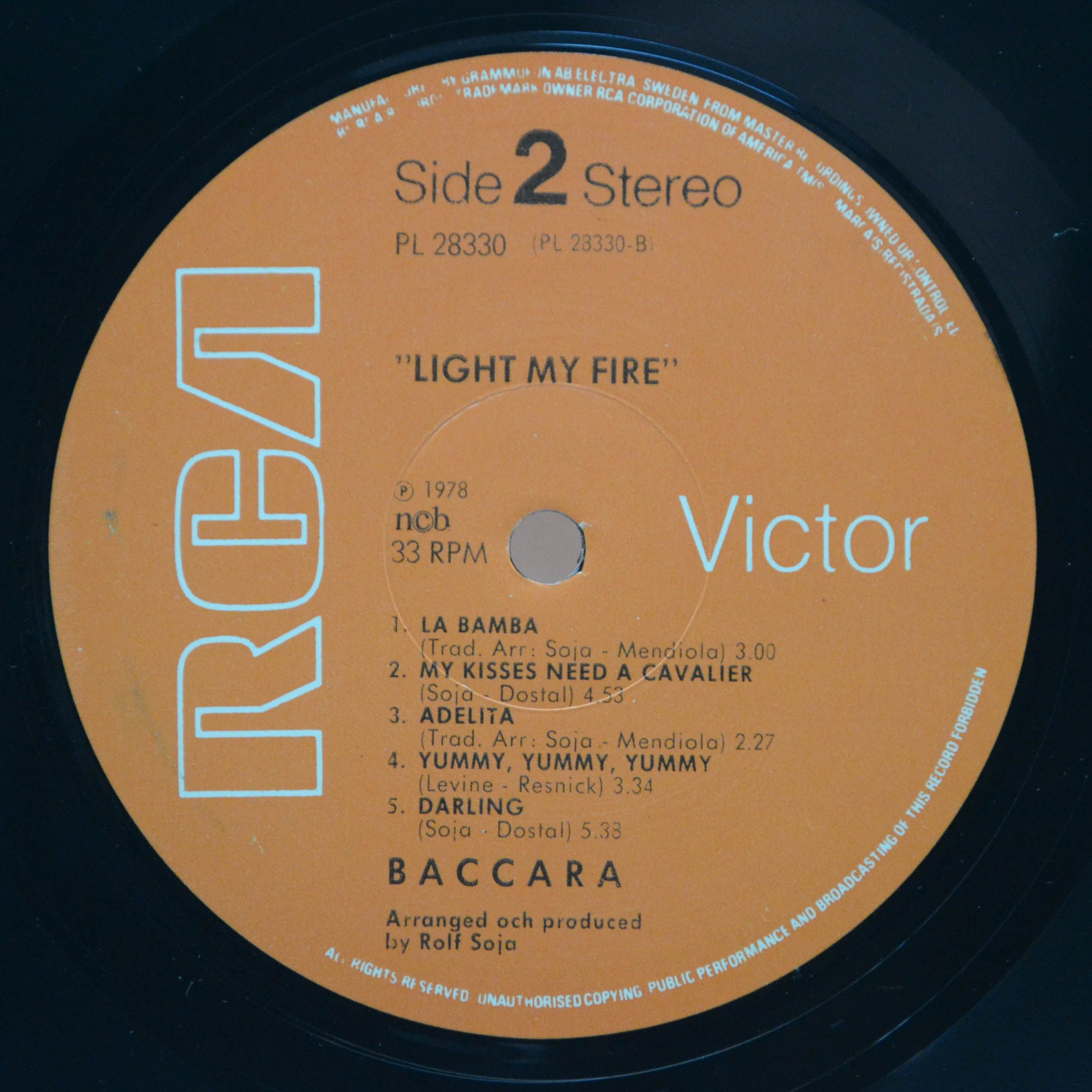 Baccara — Light My Fire, 1978