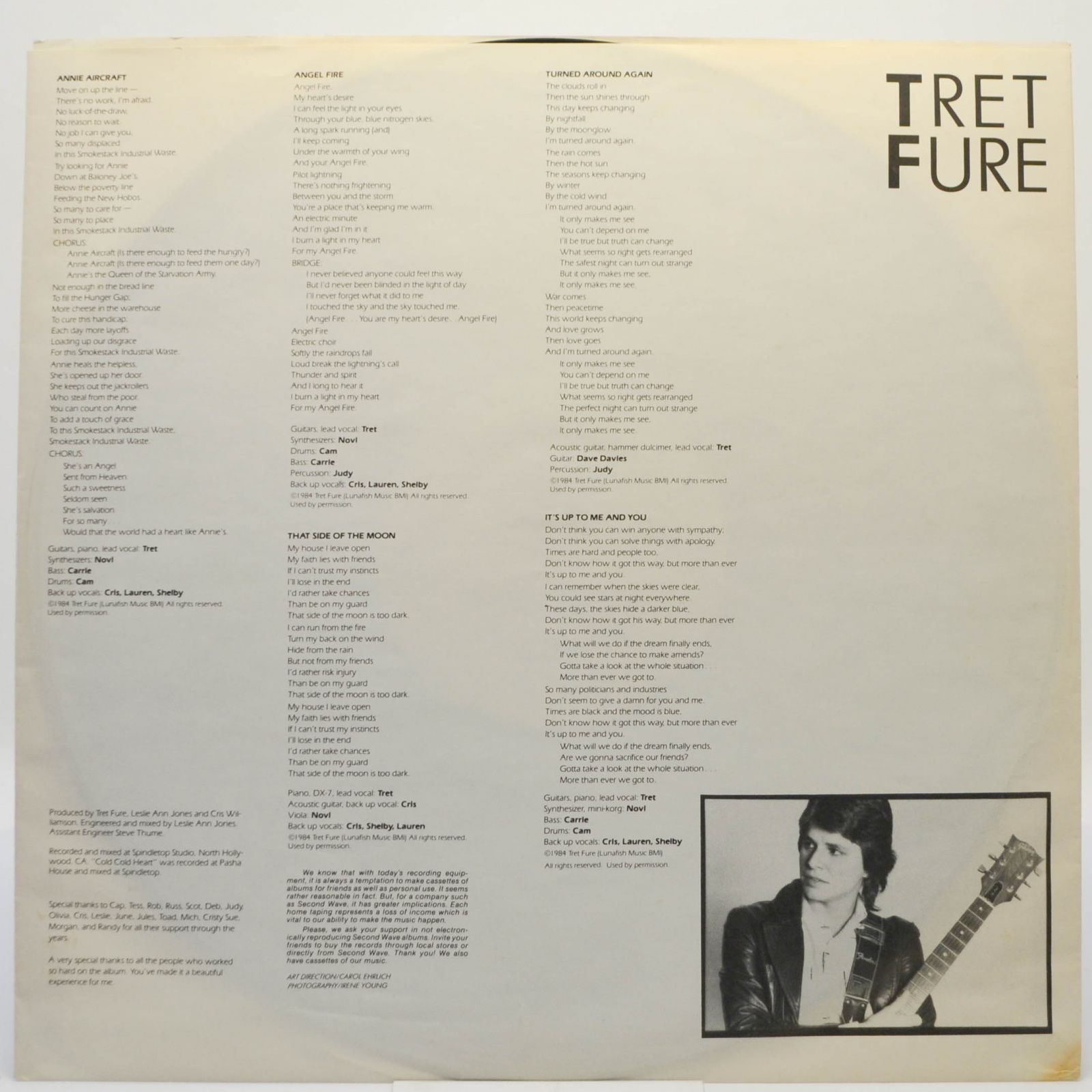 Tret Fure — Terminal Hold, 1984