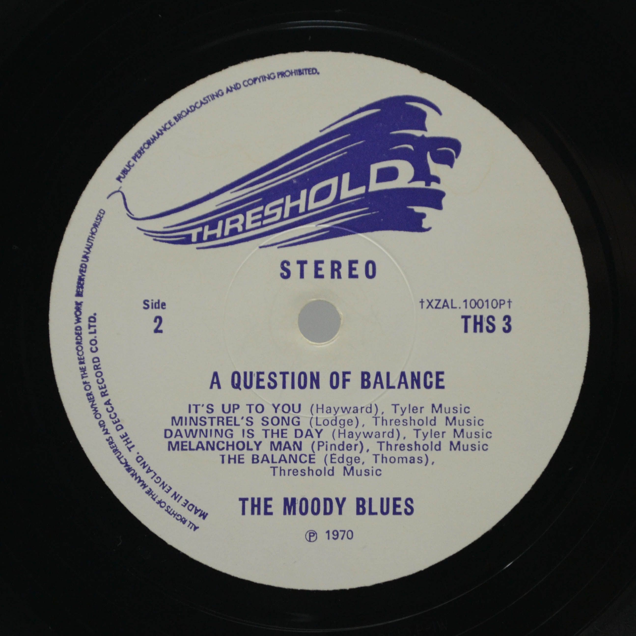 Moody Blues — A Question Of Balance (UK), 1970