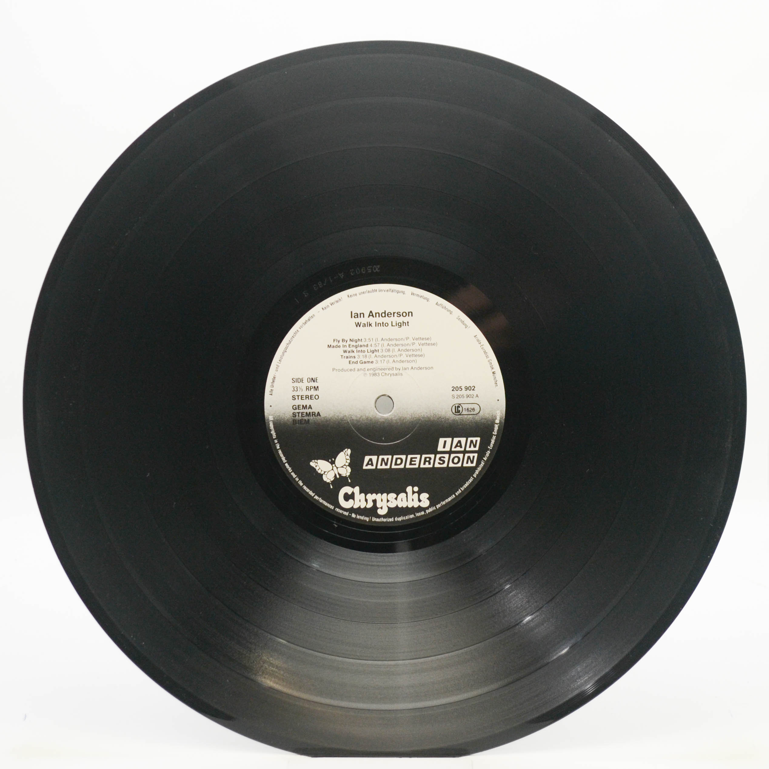 Ian Anderson — Walk Into Light, 1983