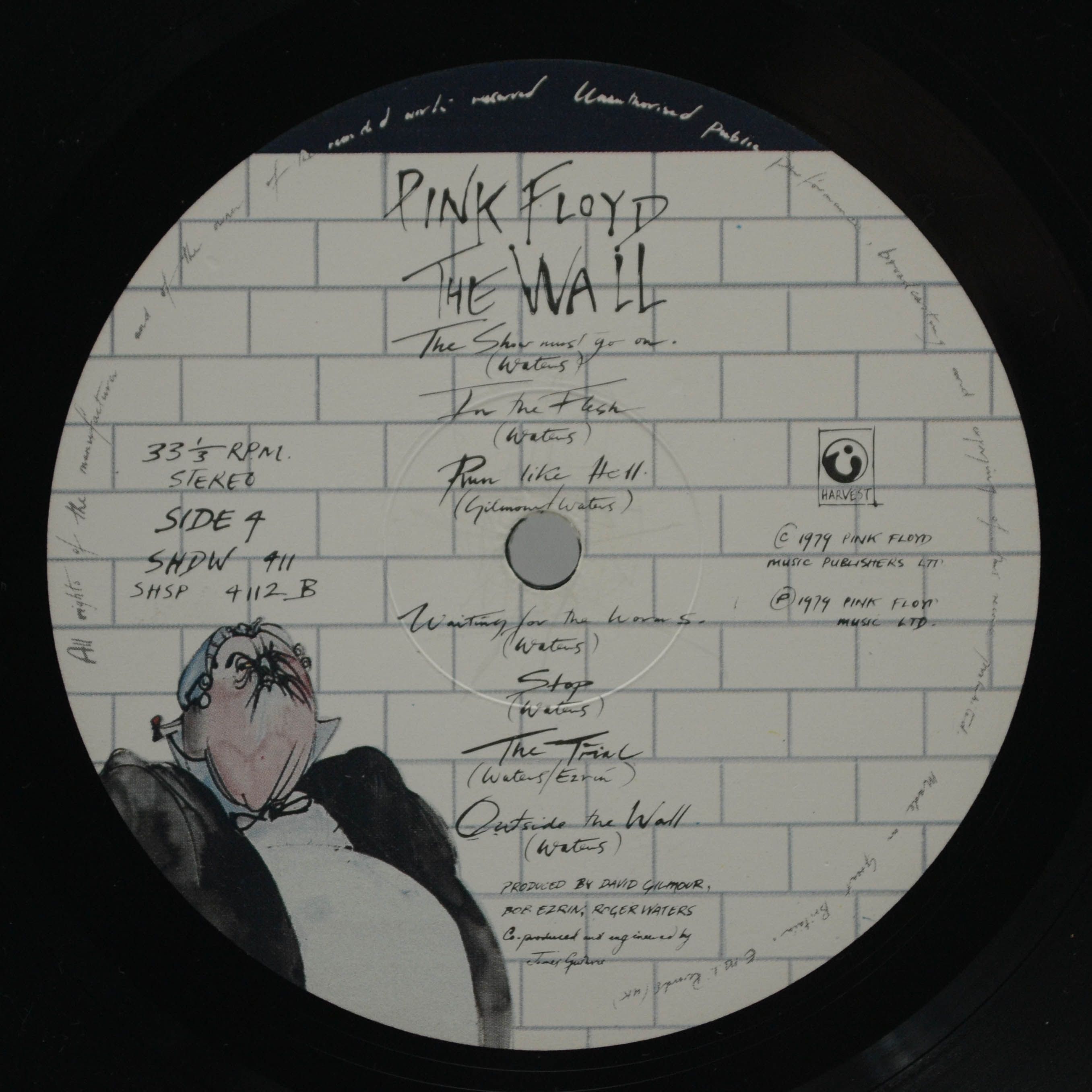 Pink Floyd — The Wall (2LP, UK), 1979