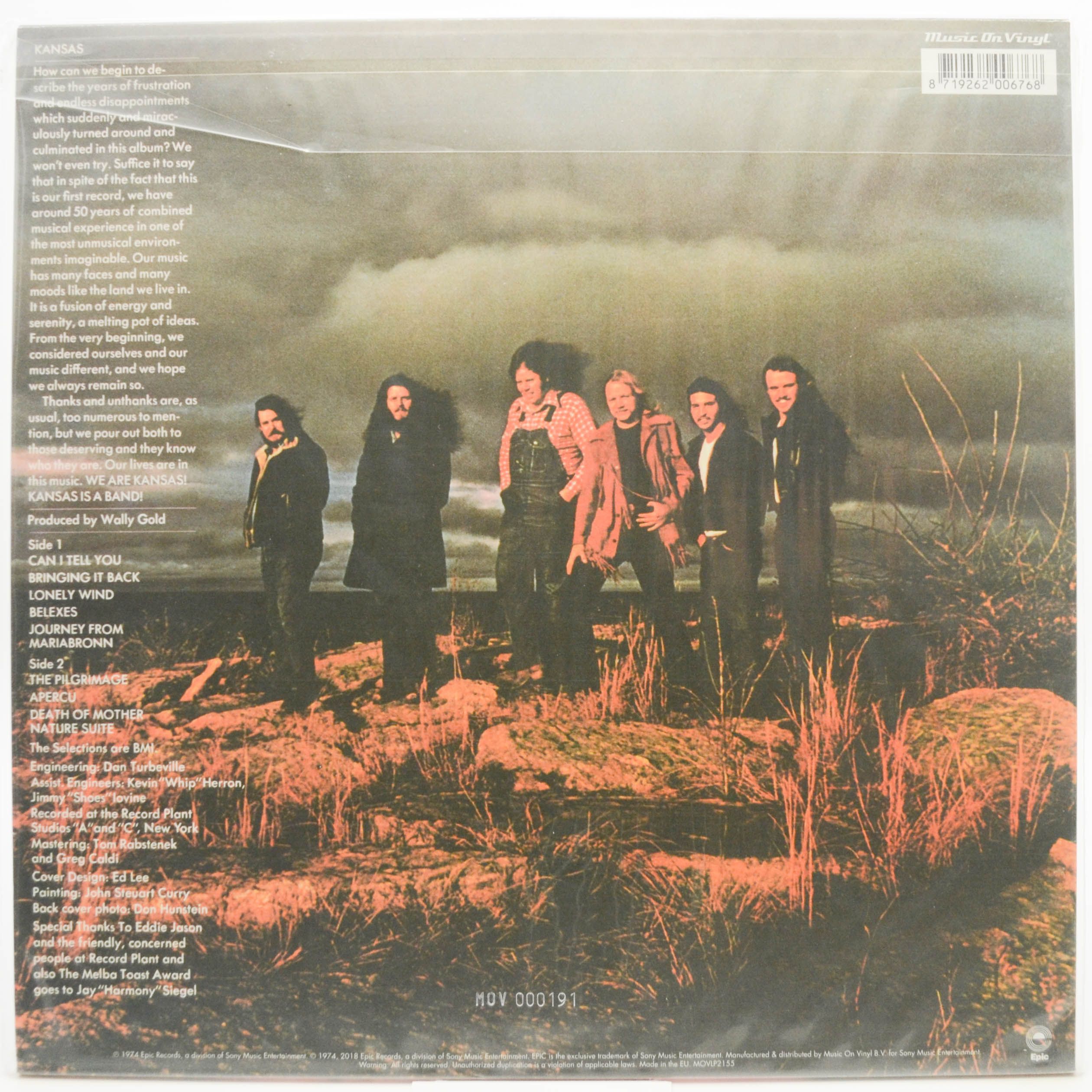 Kansas — Kansas, 1974