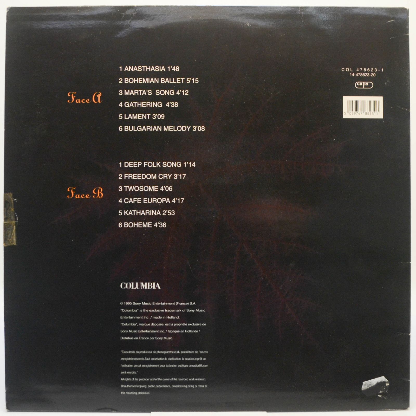 Deep Forest — Boheme, 1995