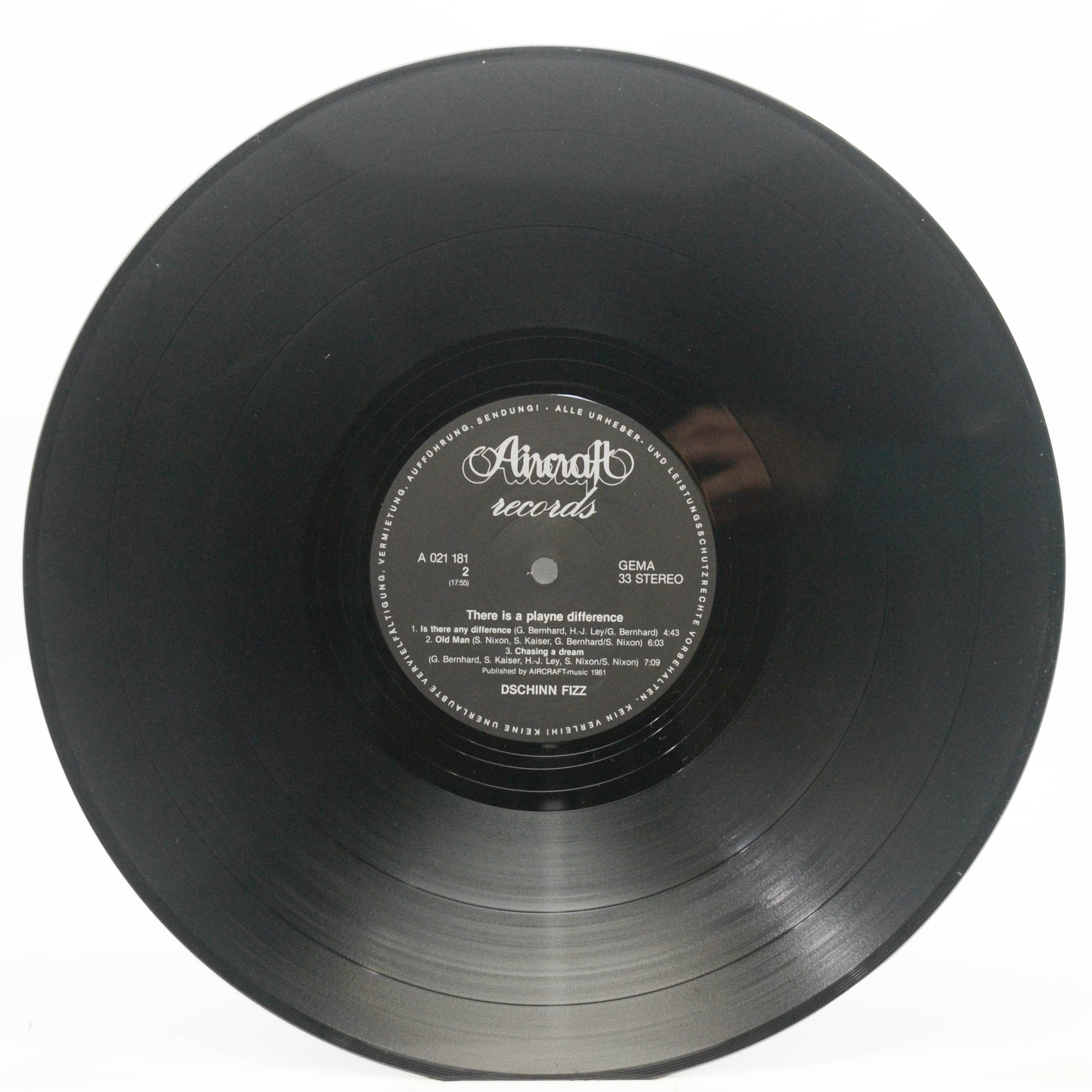 Dschinn Fizz — There Is A Playne Difference, 1981