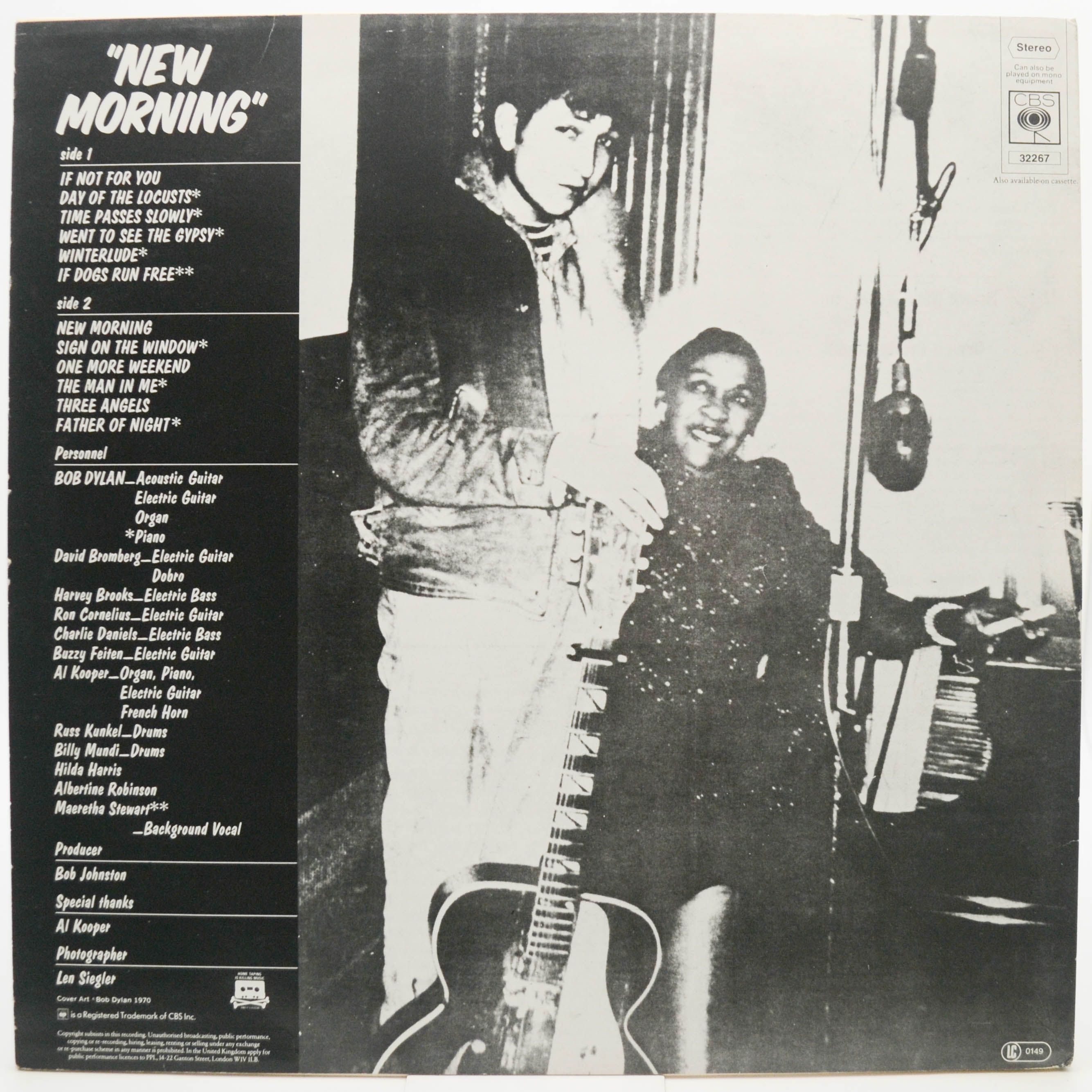 Bob Dylan — New Morning (UK), 1970