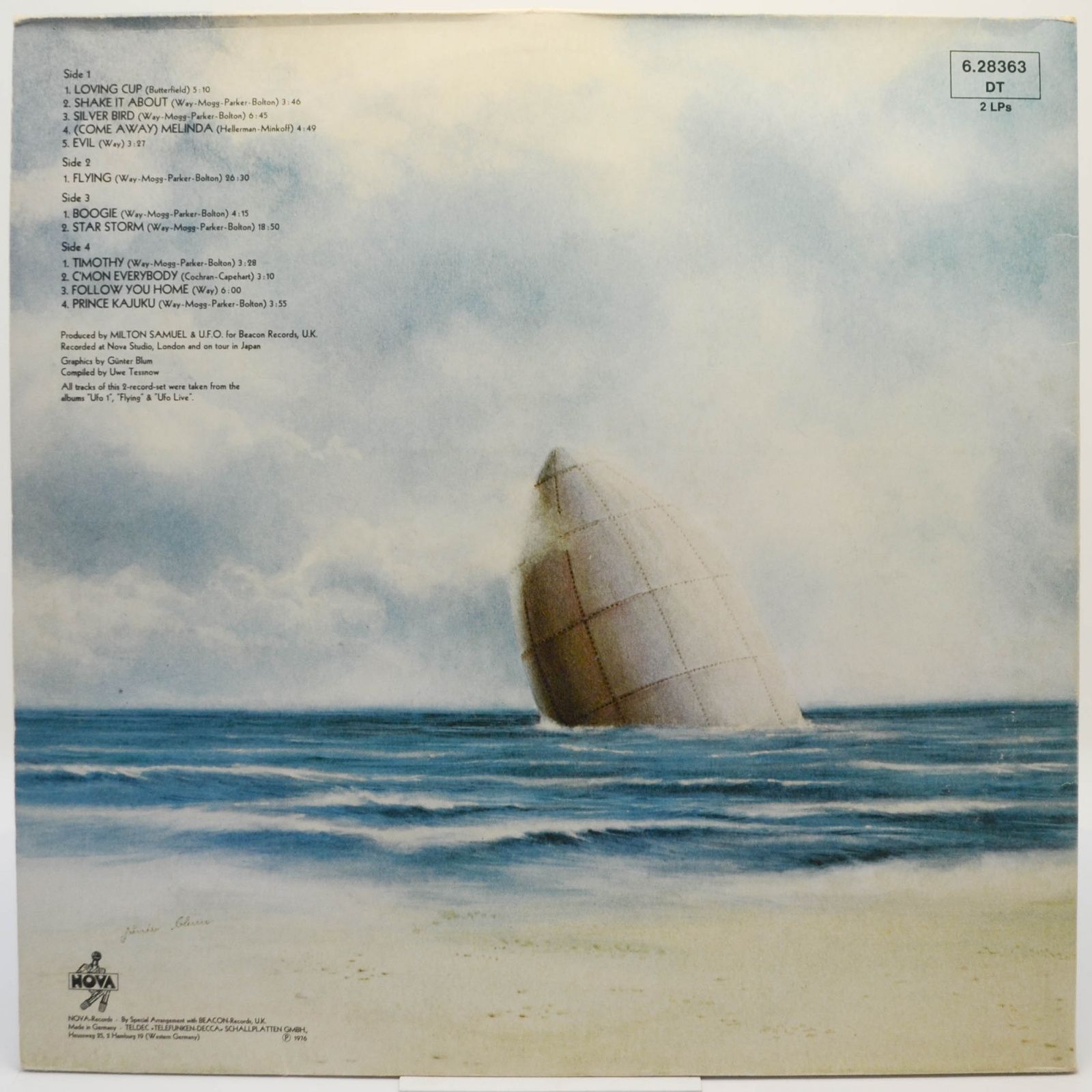 UFO — Space Metal (2LP), 1976