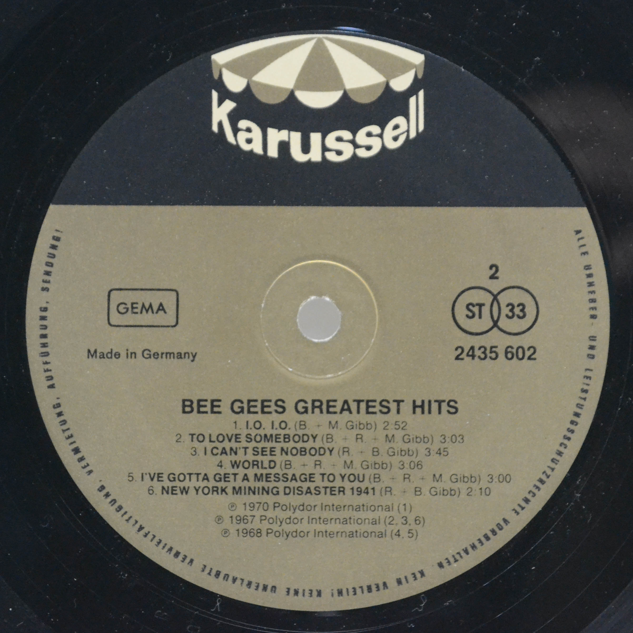 Bee Gees — Greatest Hits, 1975