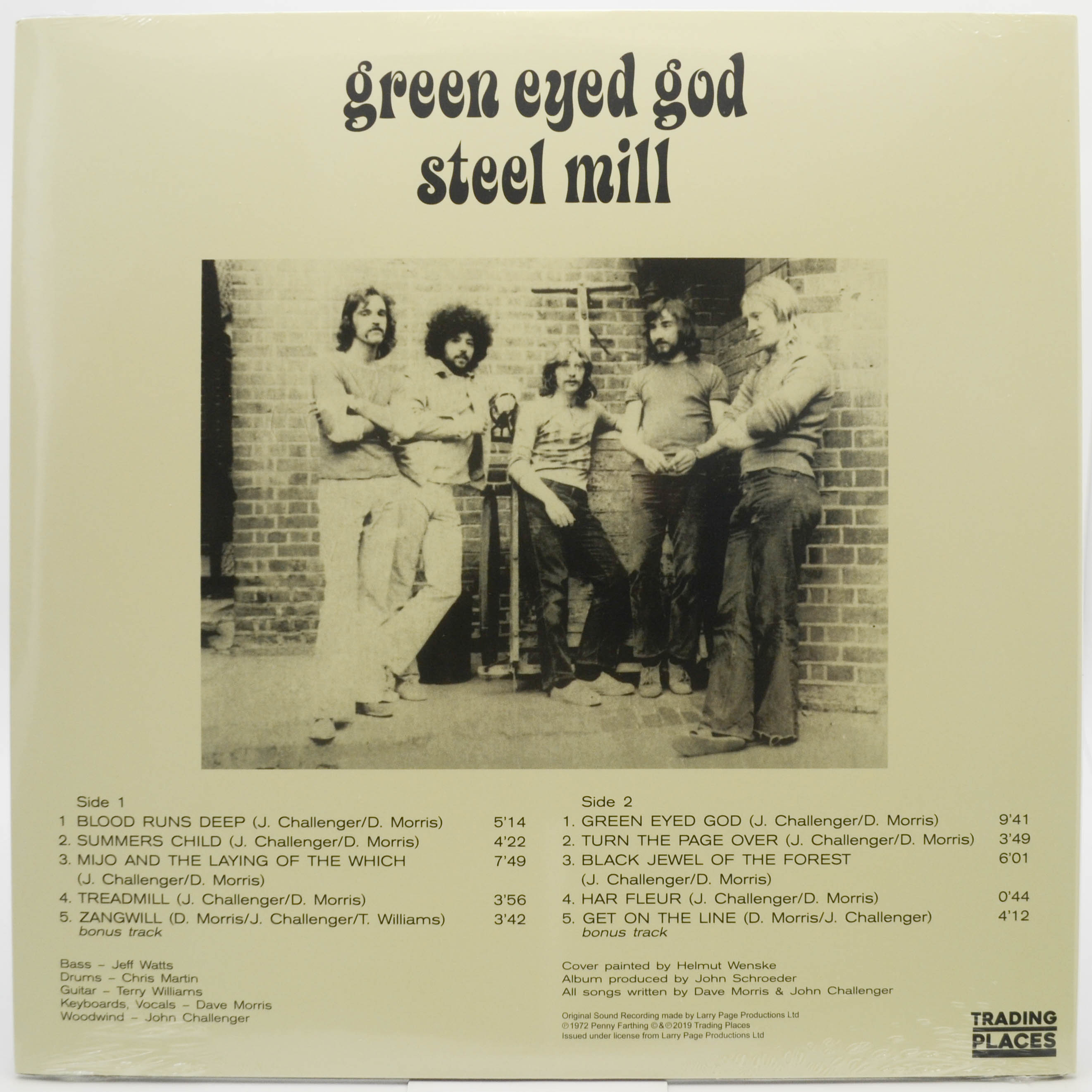 Steel Mill — Green Eyed God, 1972