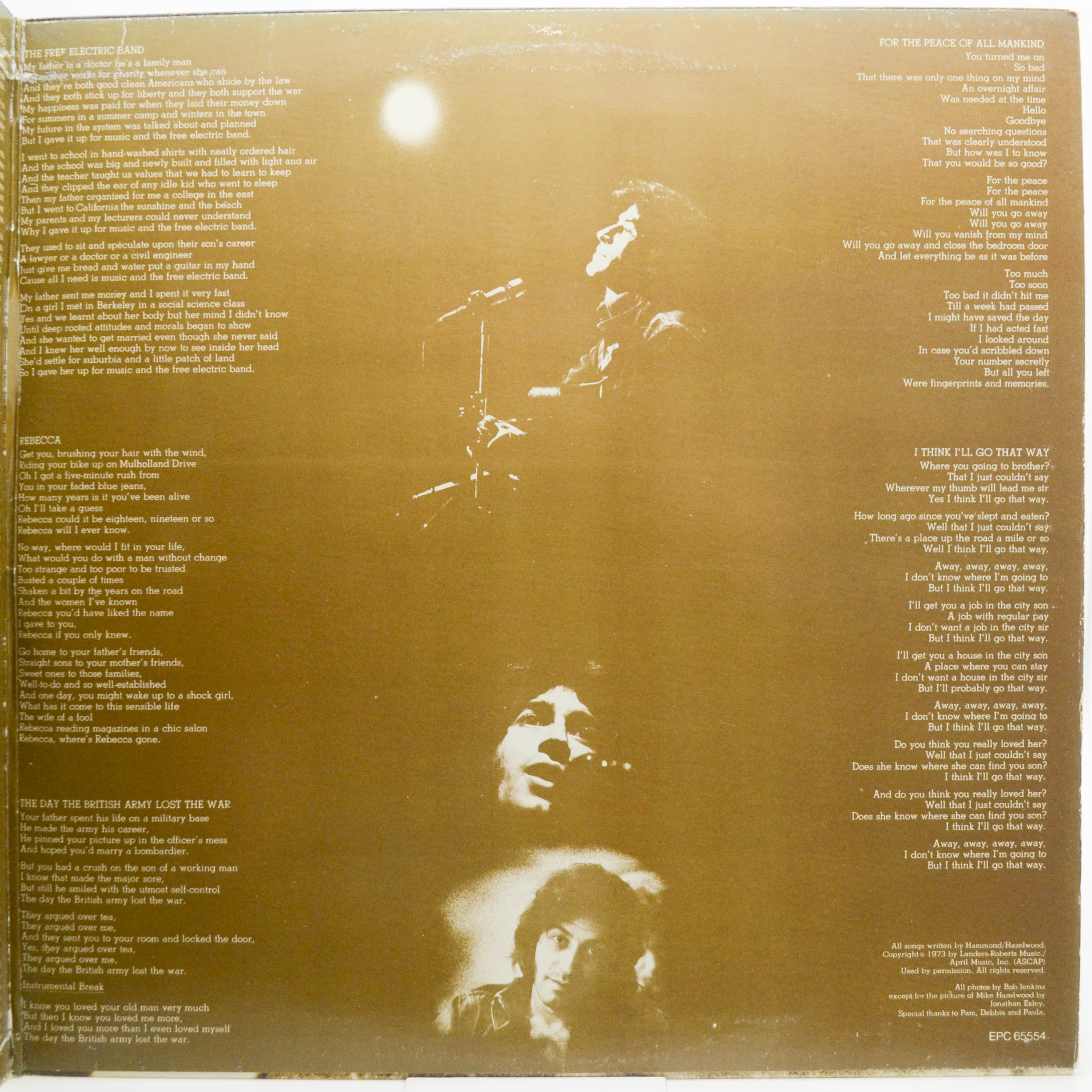 Albert Hammond — The Free Electric Band, 1973