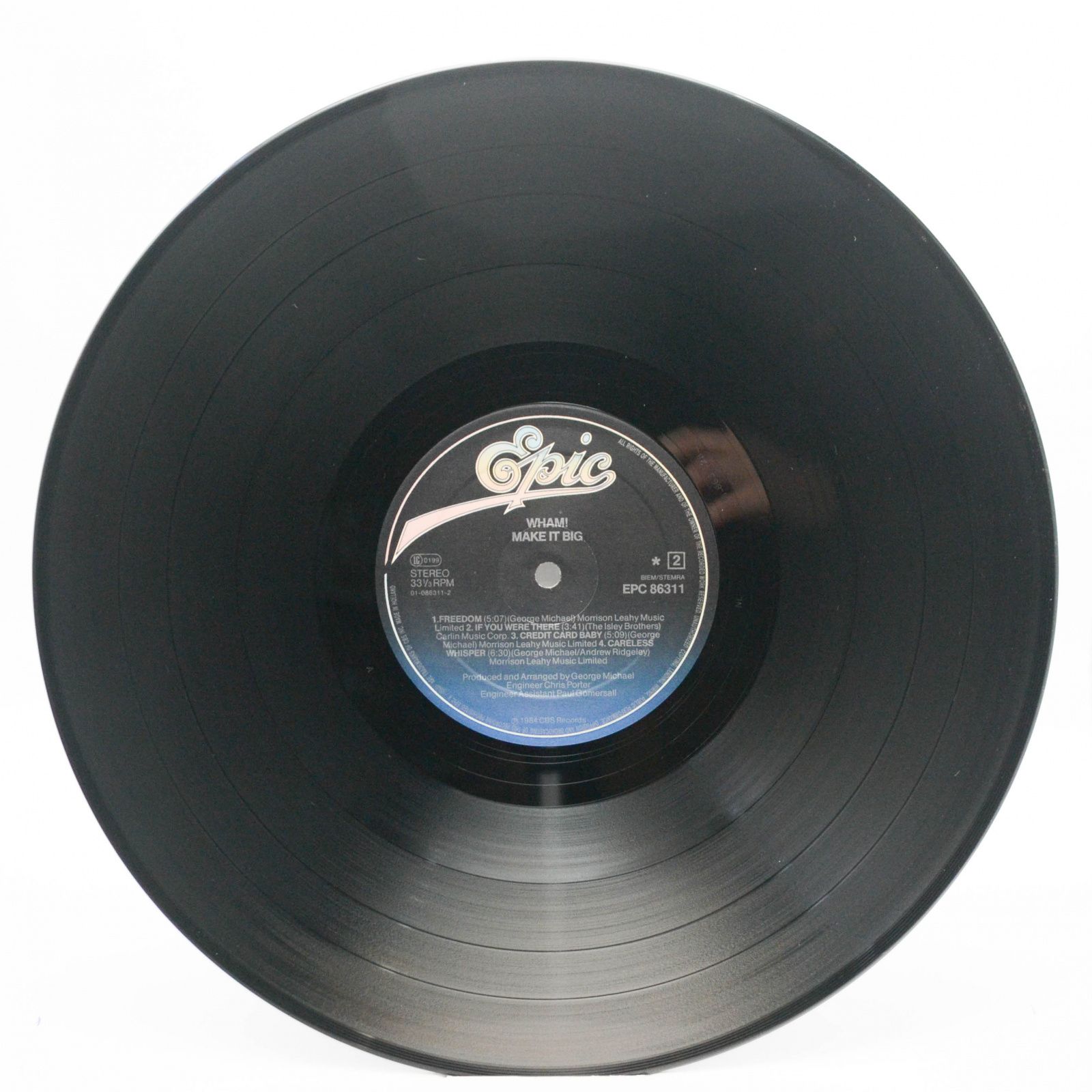 Wham! — Make It Big (poster), 1984