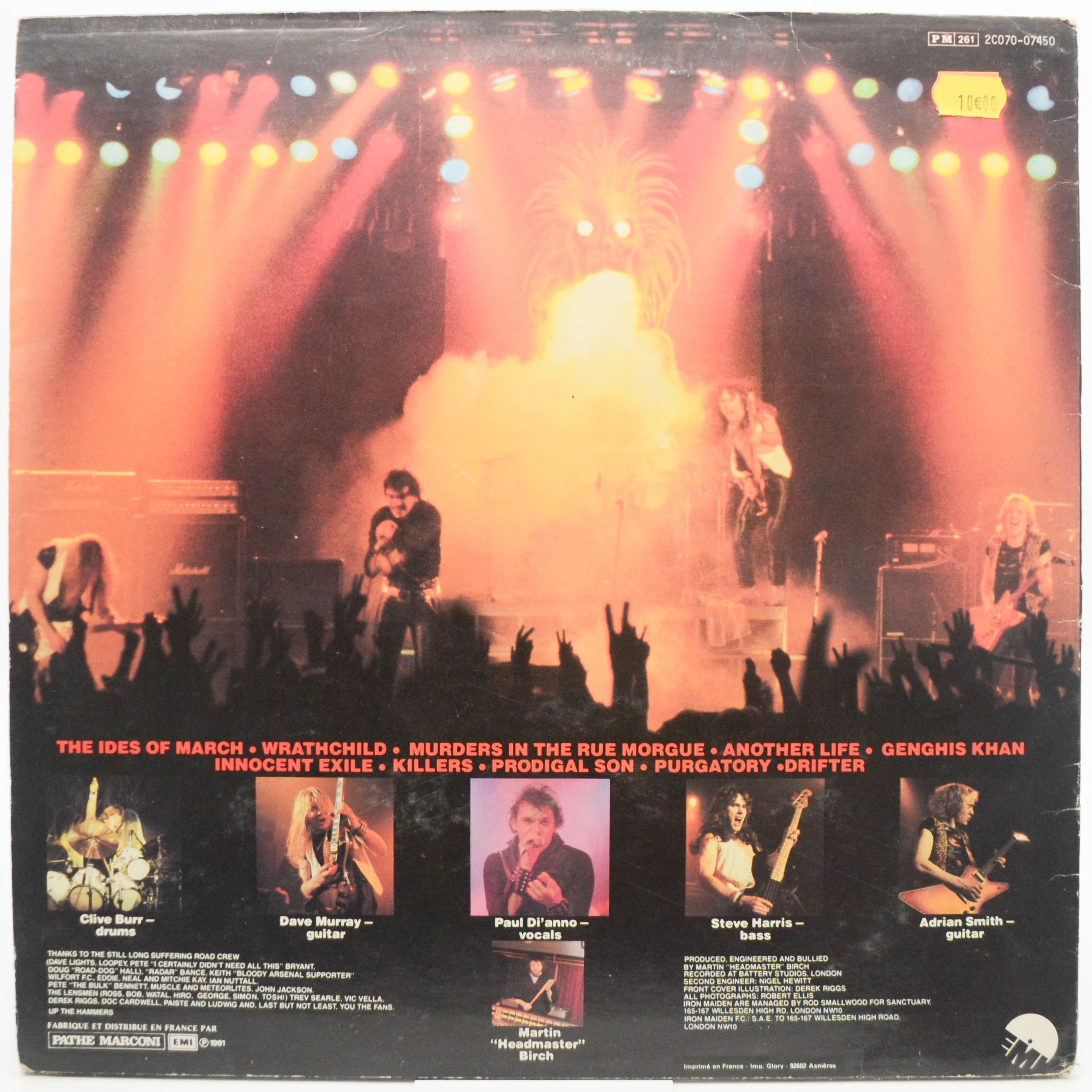 Iron Maiden — Killers, 1981