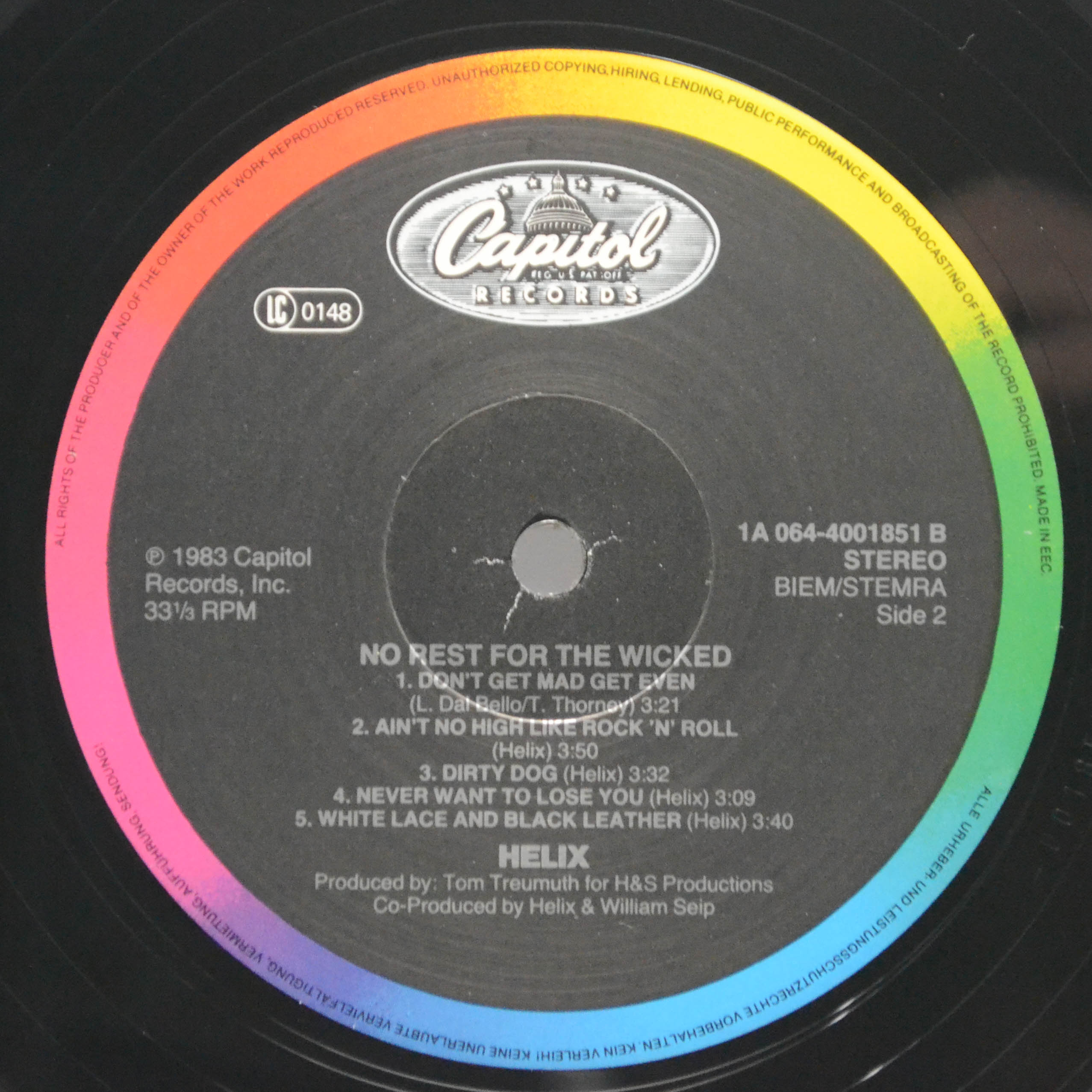 Helix — No Rest For The Wicked, 1983