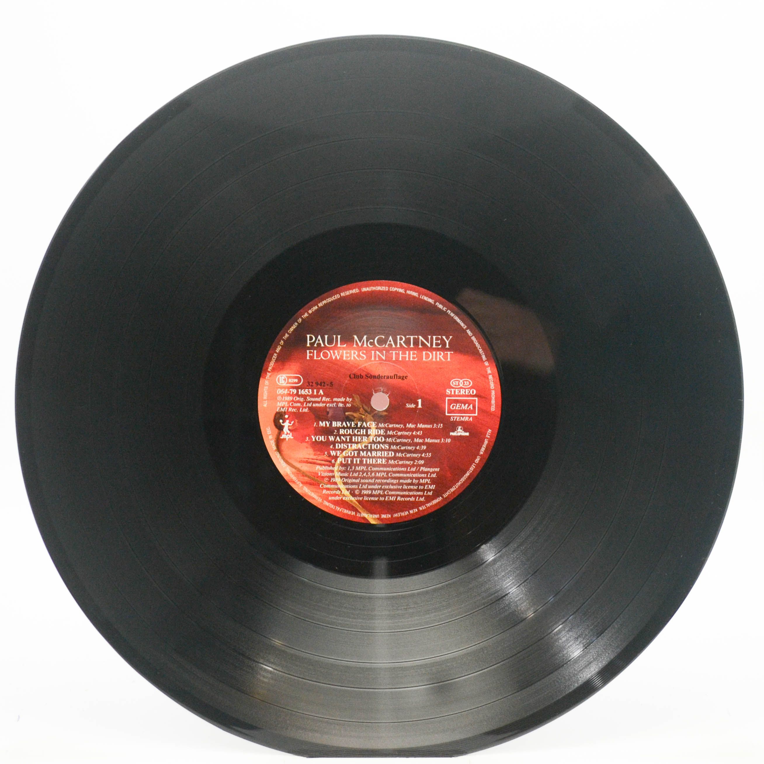 Paul McCartney — Flowers In The Dirt, 1989