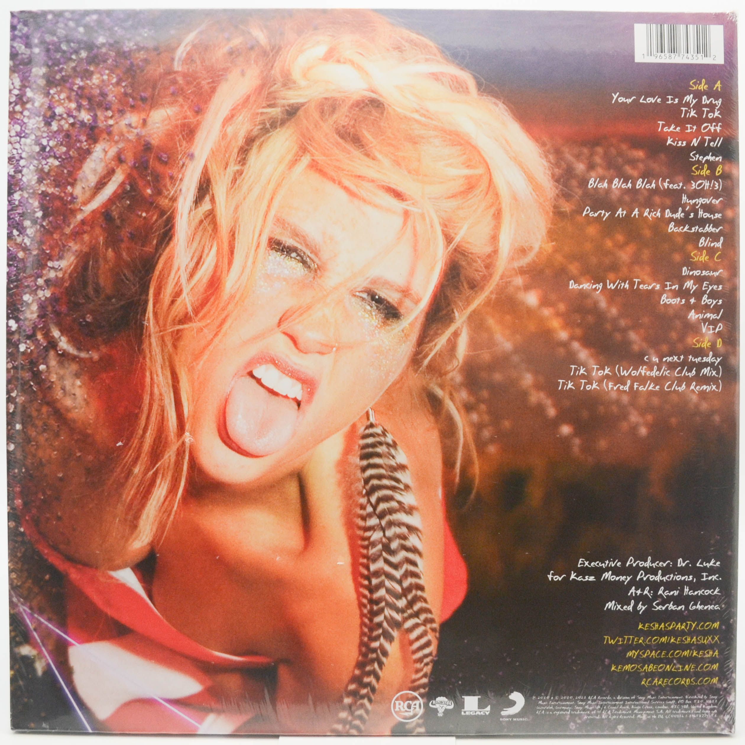 Ke$ha — Animal (2LP), 2010