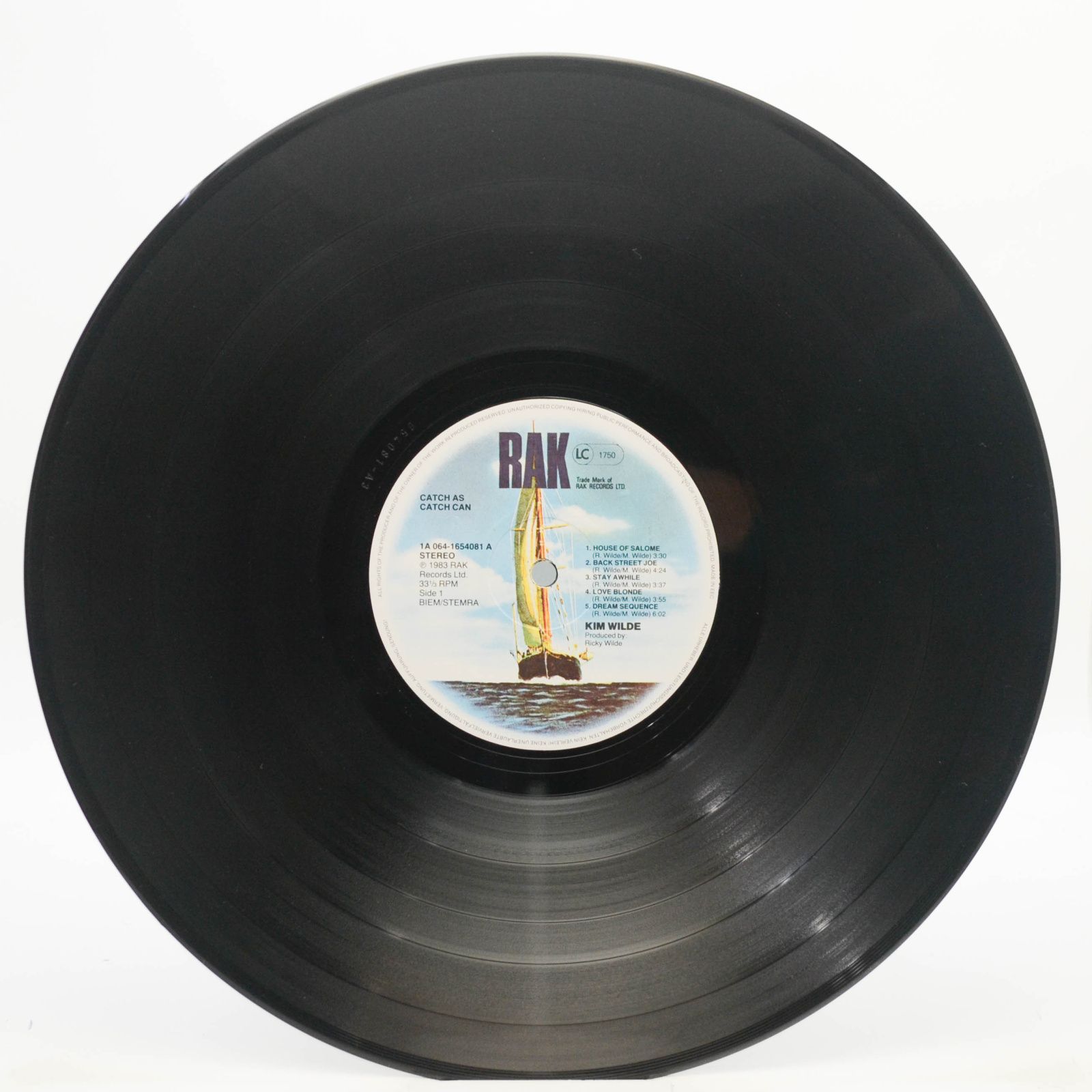 Kim Wilde — Catch As Catch Can, 1983