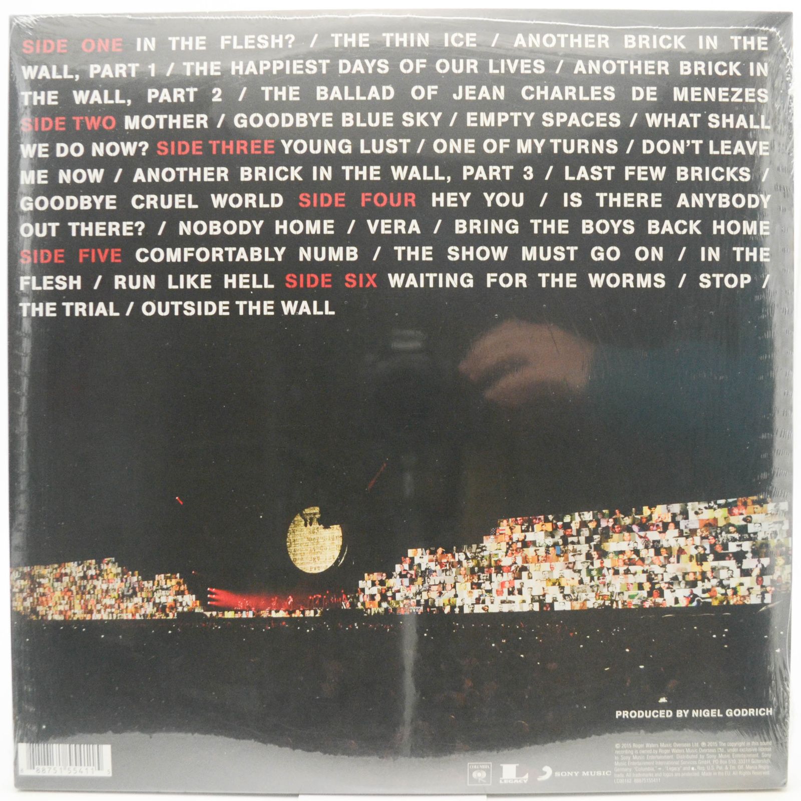 Roger Waters — The Wall (3LP), 2015